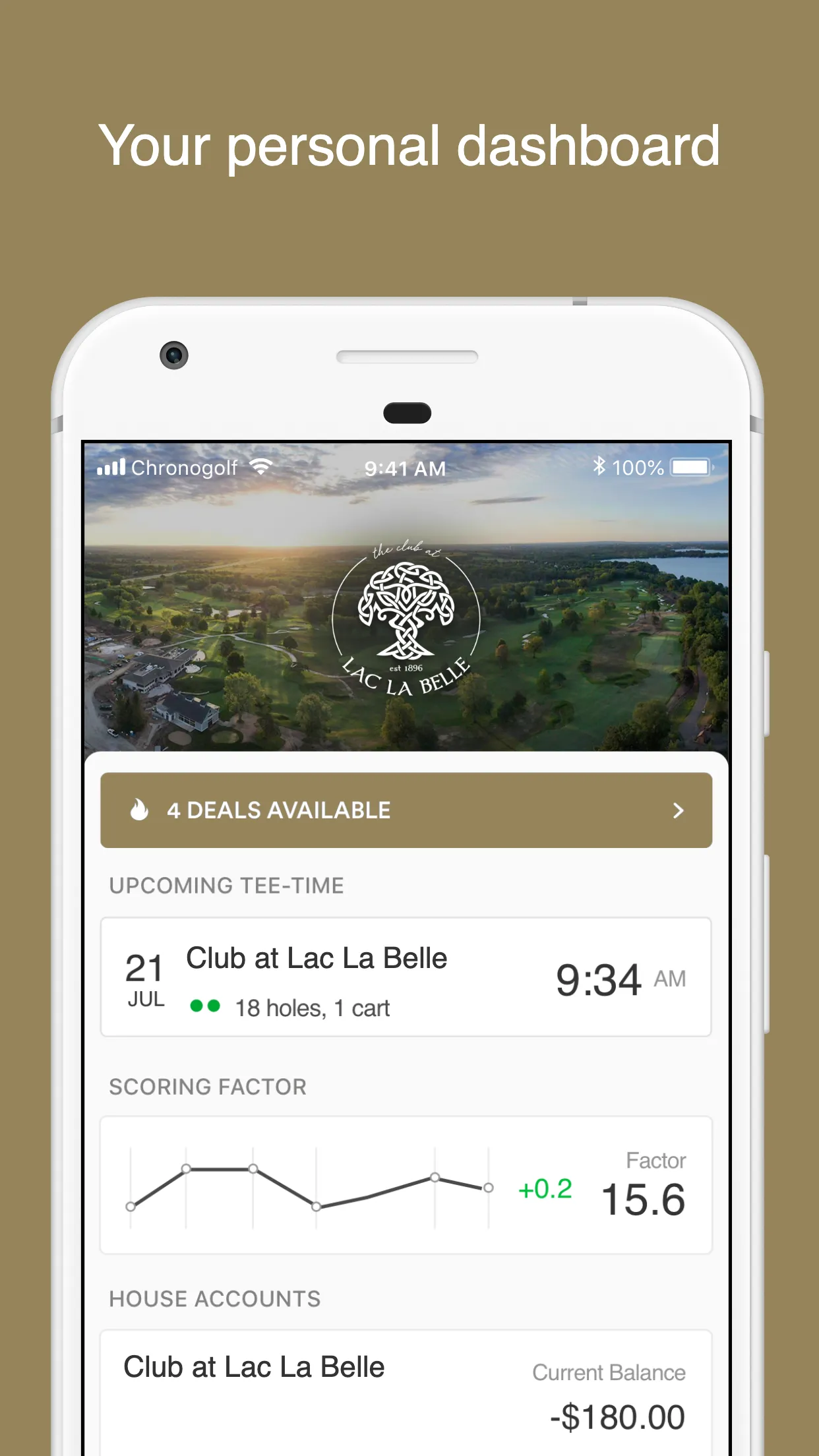 The Club at Lac La Belle | Indus Appstore | Screenshot