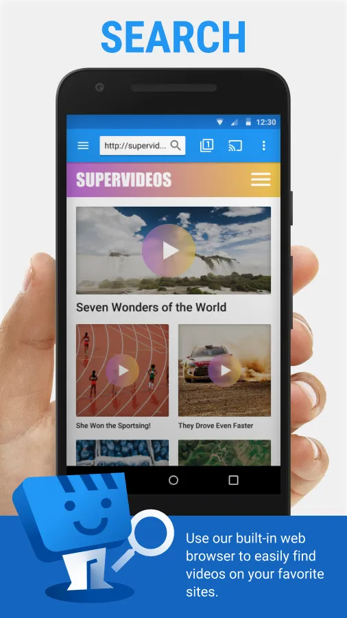 Web Video Cast | Browser to TV | Indus Appstore | Screenshot