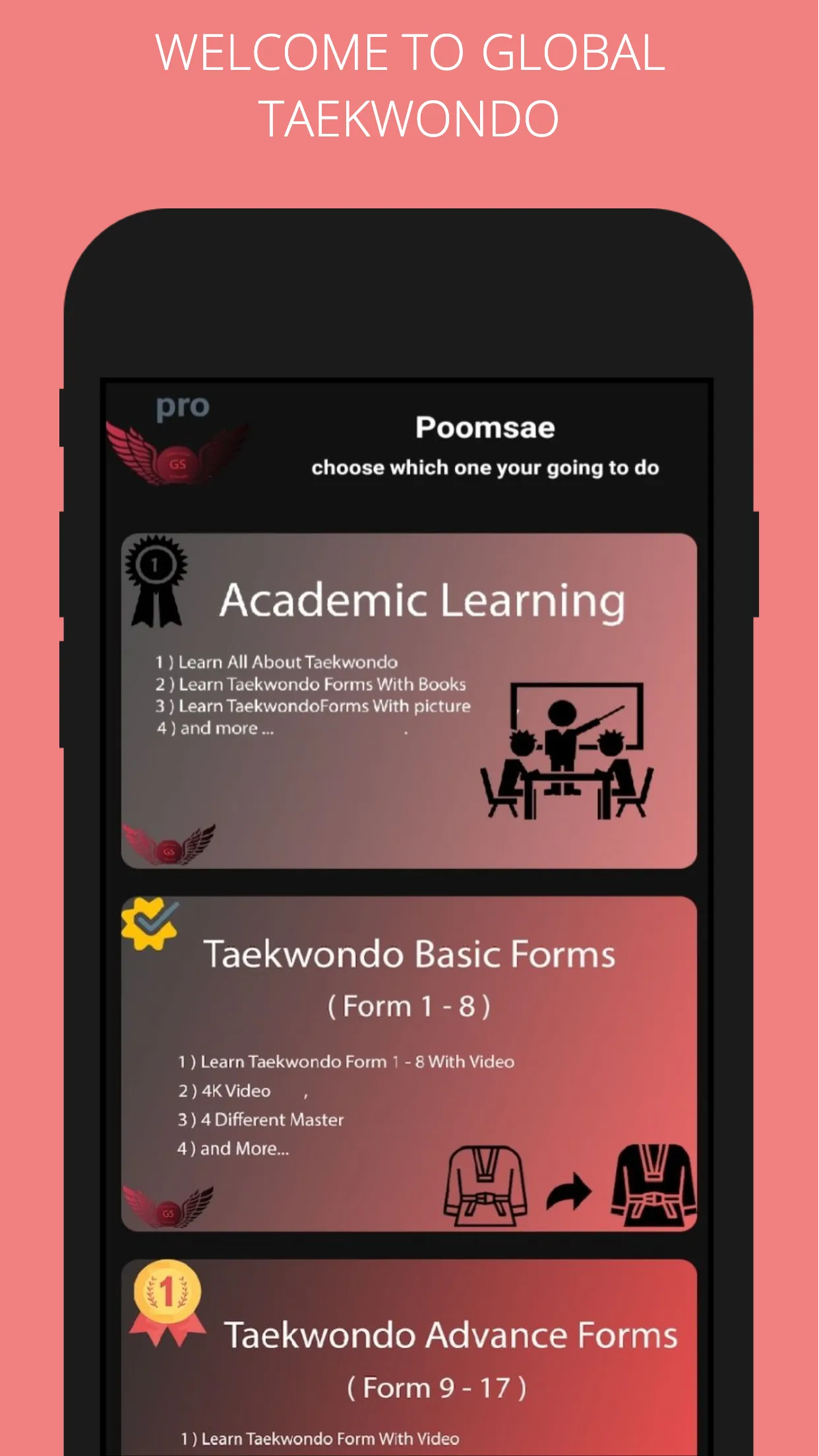 Taekwondo Poomsae | Indus Appstore | Screenshot