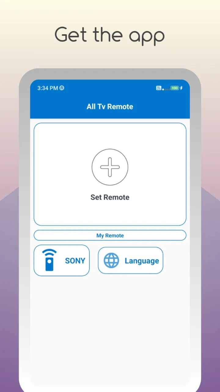 Smart TV Remote : Universal Tv | Indus Appstore | Screenshot