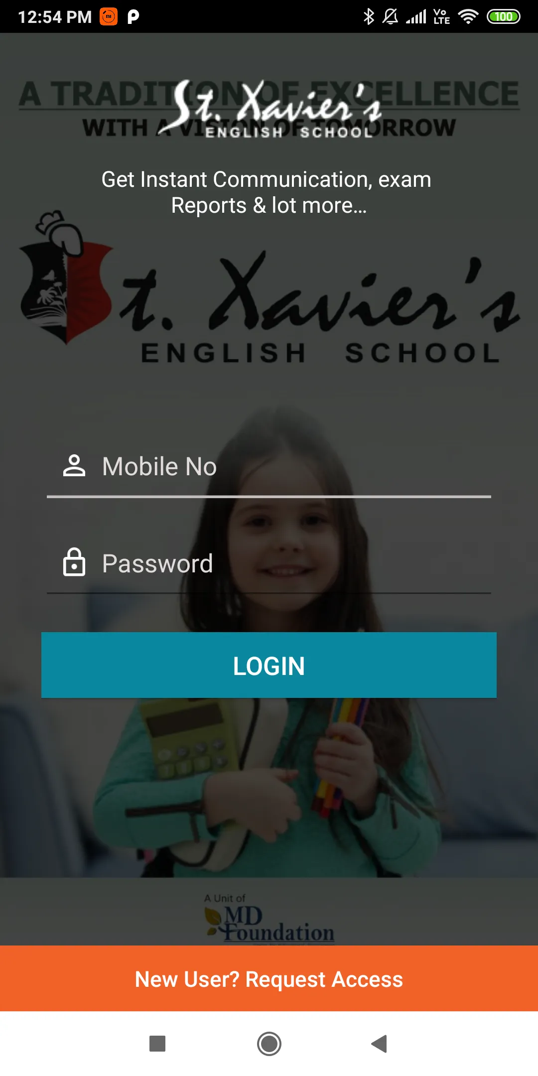 St Xavier's English School | Indus Appstore | Screenshot