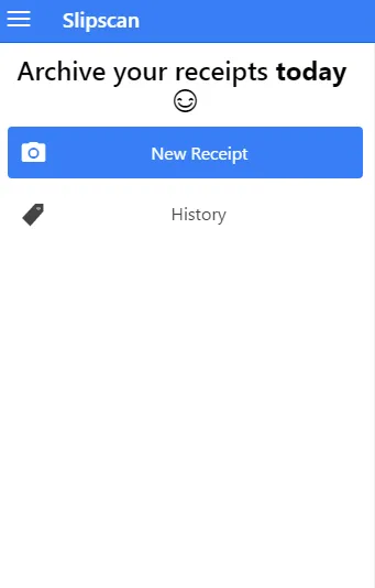 Slipscan - Capture Receipts | Indus Appstore | Screenshot