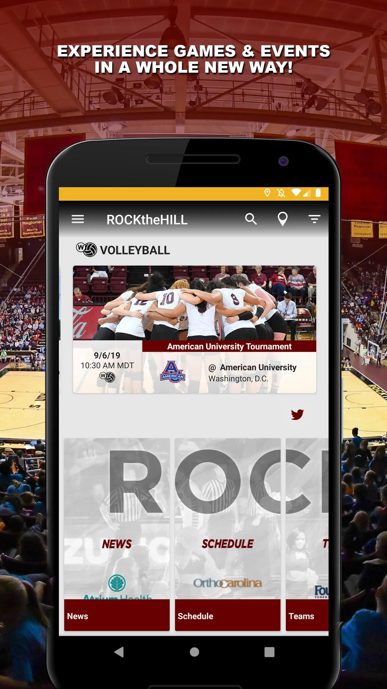 Winthrop Athletics | Indus Appstore | Screenshot