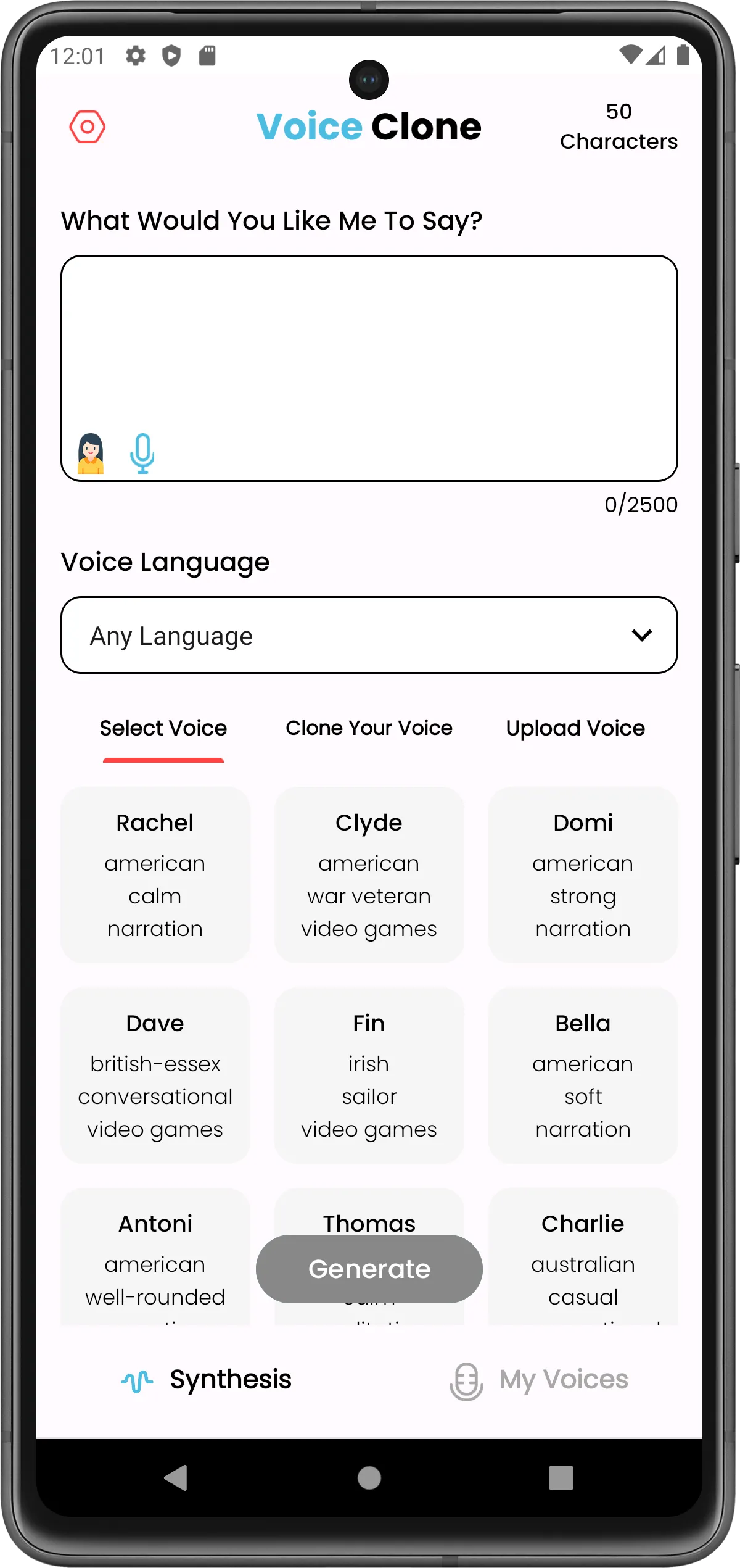 Voice Over Clone - AI Replica | Indus Appstore | Screenshot