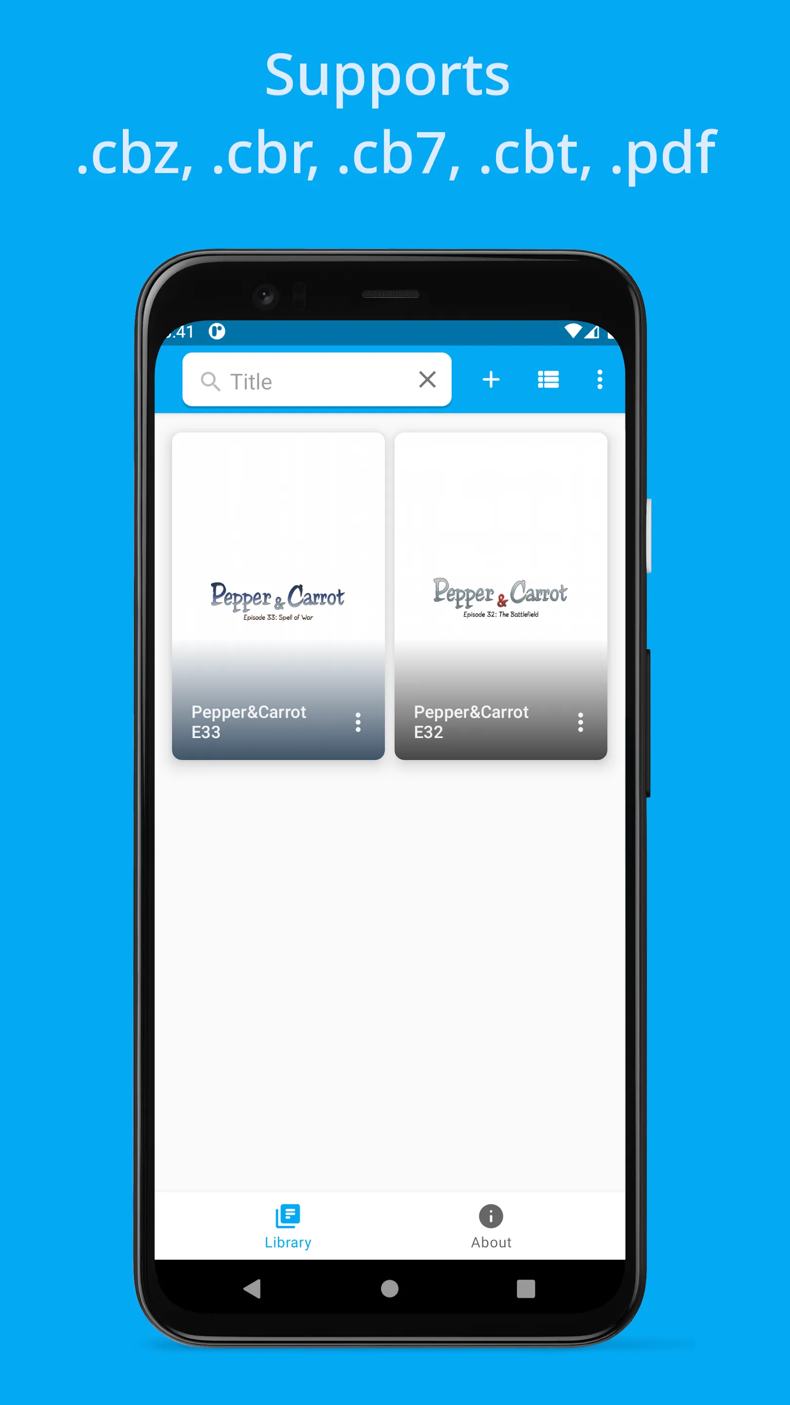 Seeneva: smart comic reader | Indus Appstore | Screenshot