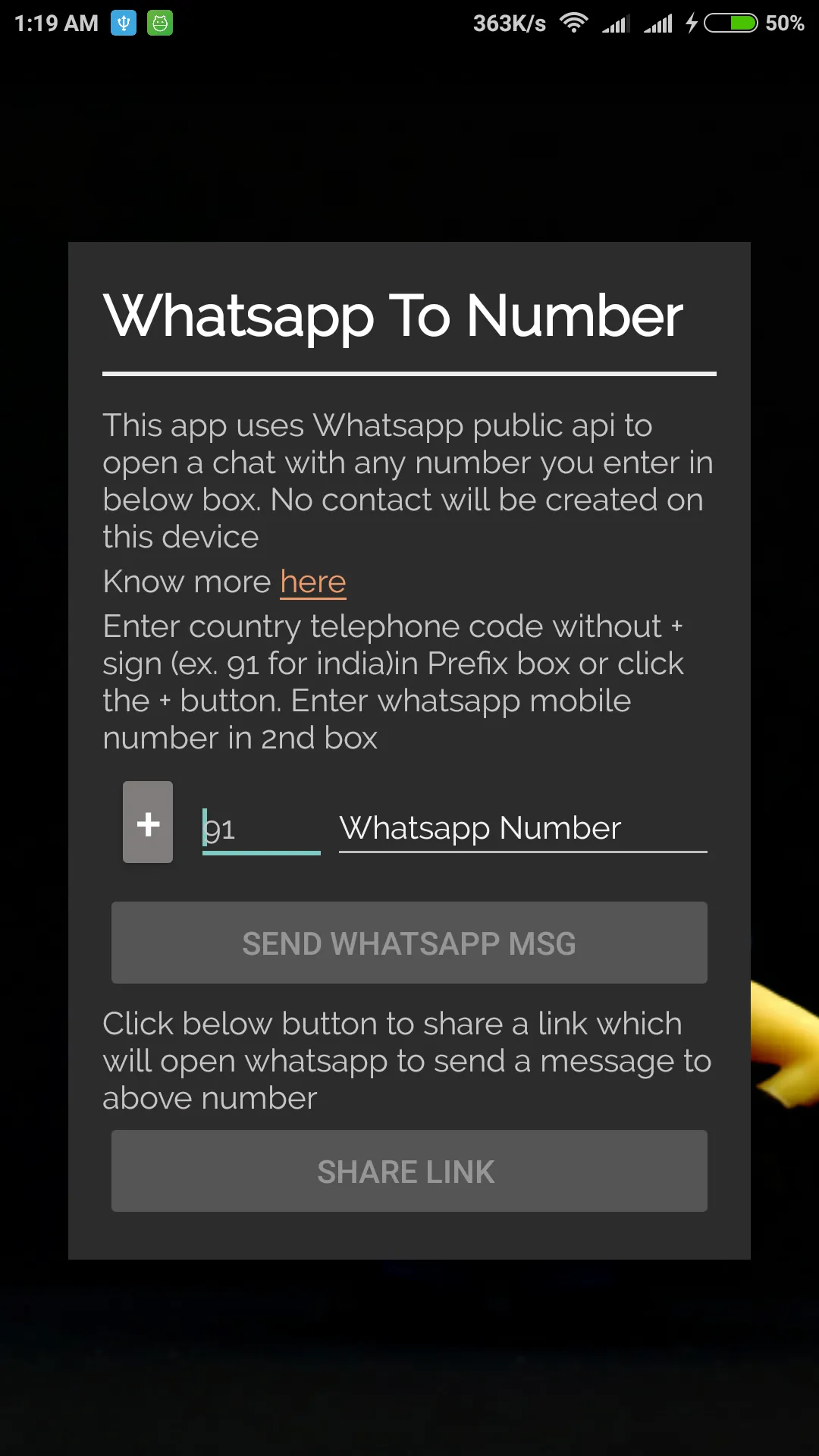 Open The Chat (WA) | Indus Appstore | Screenshot