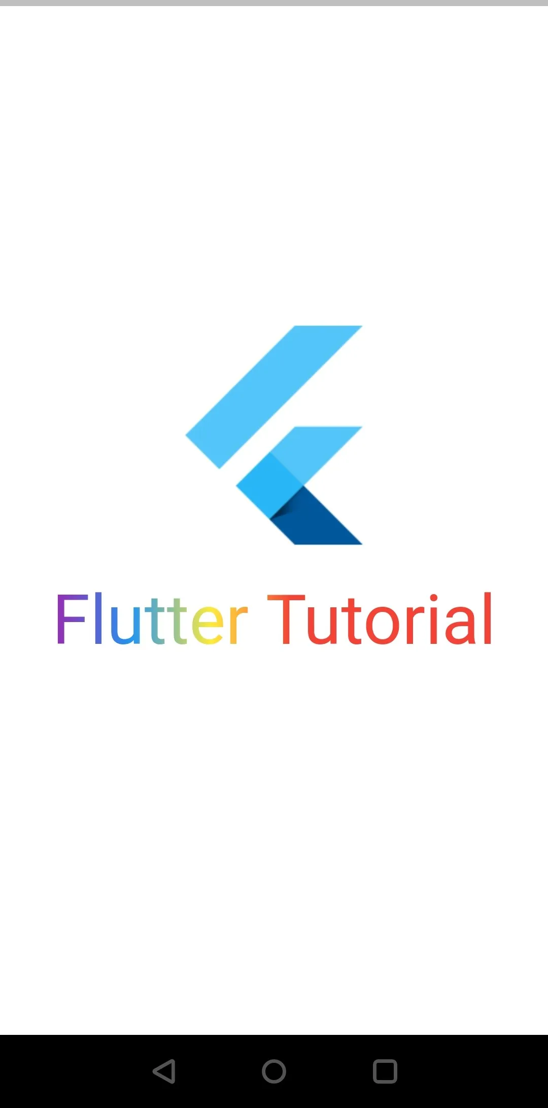 Flutter Tutorial | Indus Appstore | Screenshot