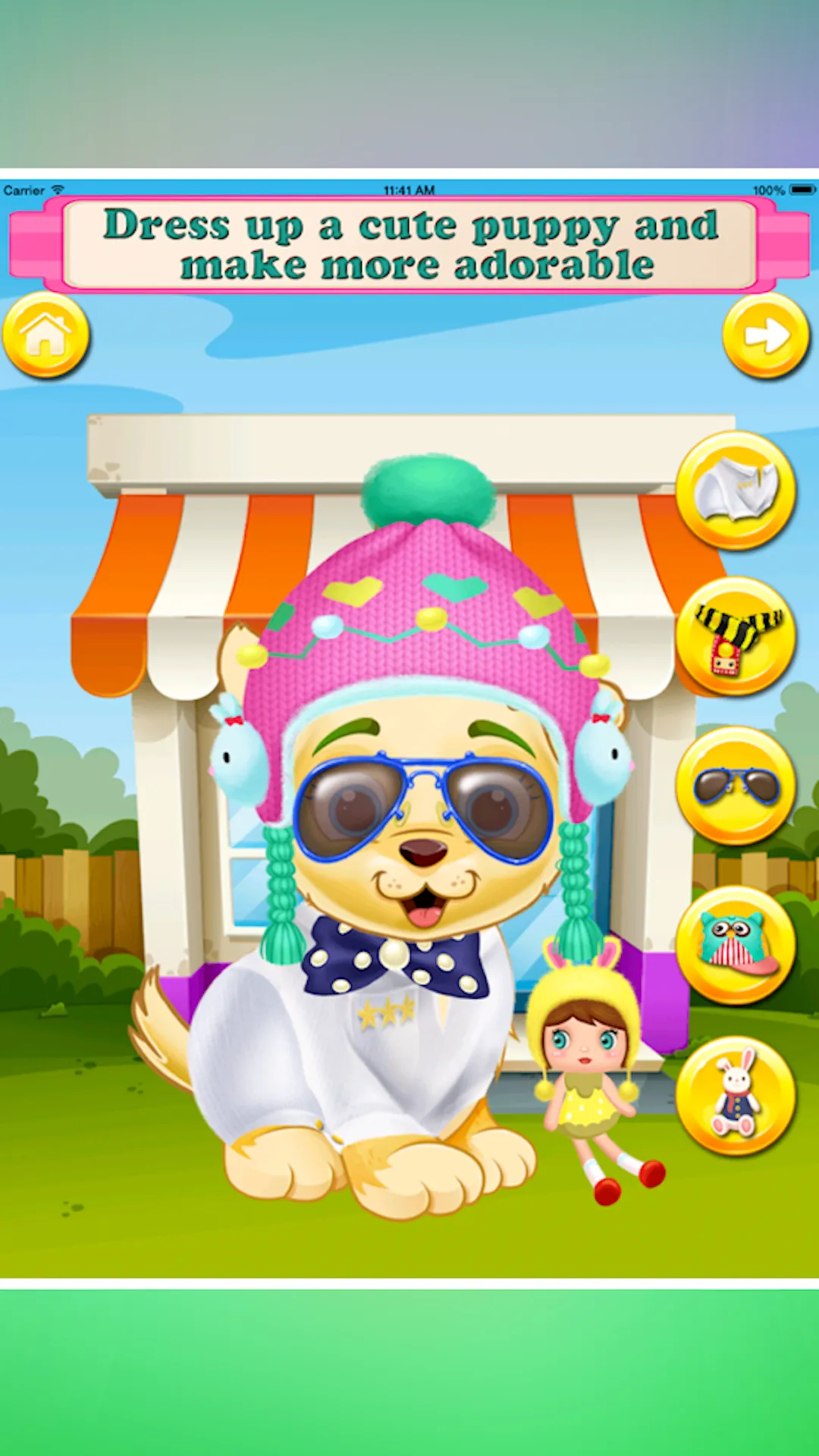 puppy newborn babyshower Games | Indus Appstore | Screenshot