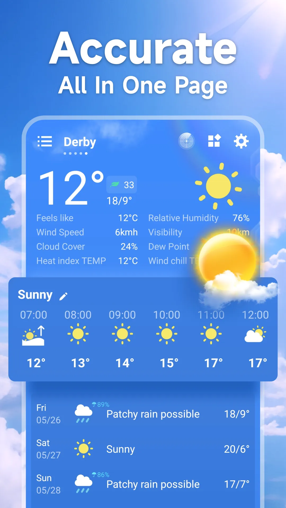 Local Weather Forecast | Indus Appstore | Screenshot