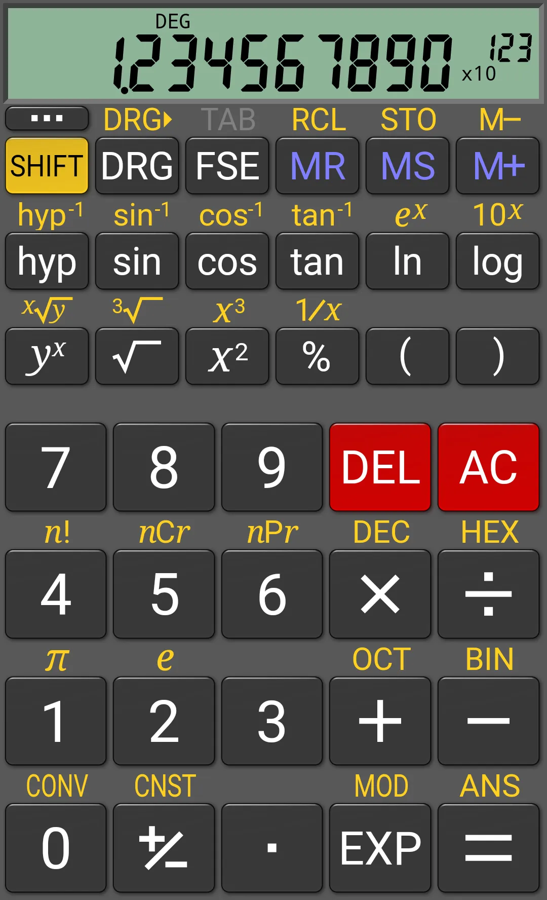 RealCalc Scientific Calculator | Indus Appstore | Screenshot