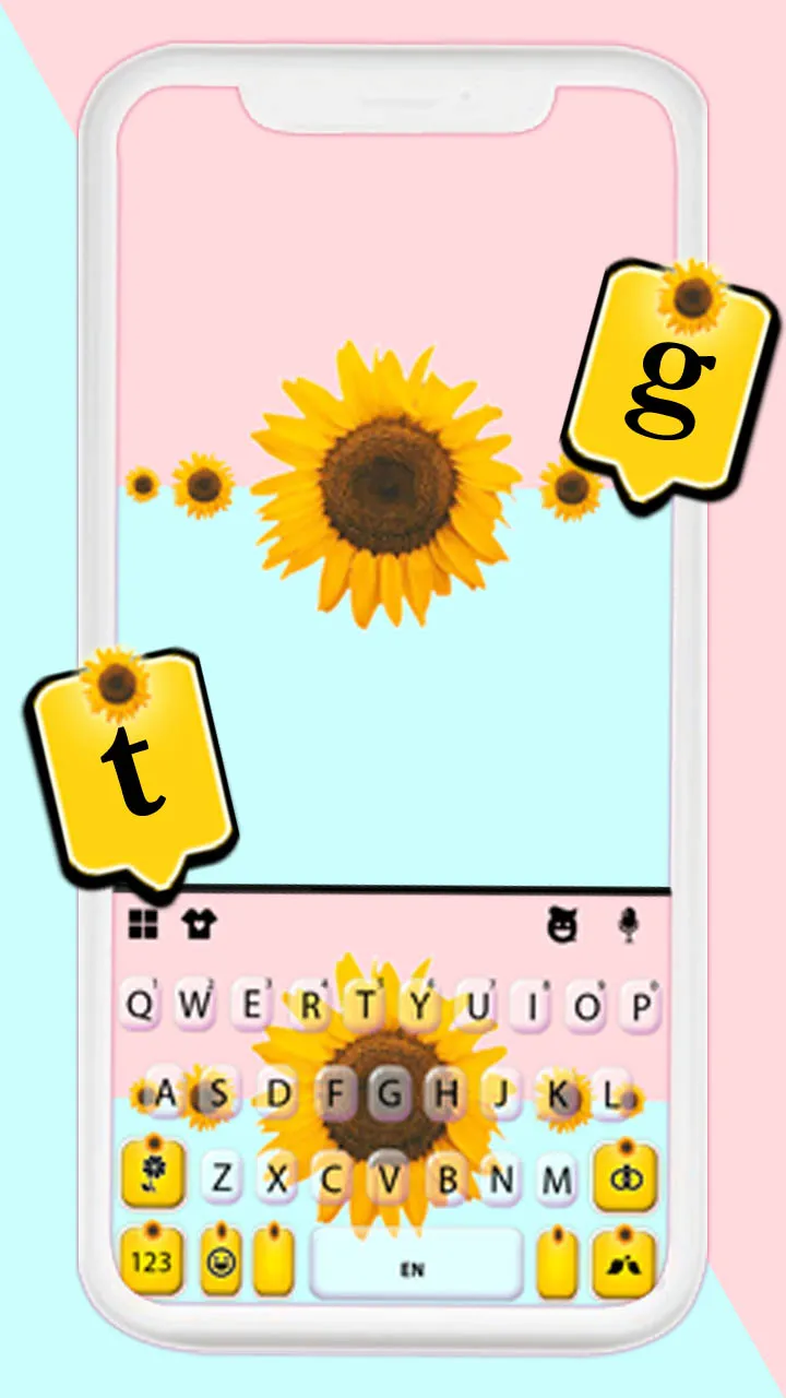 Dainty Sunflower Theme | Indus Appstore | Screenshot