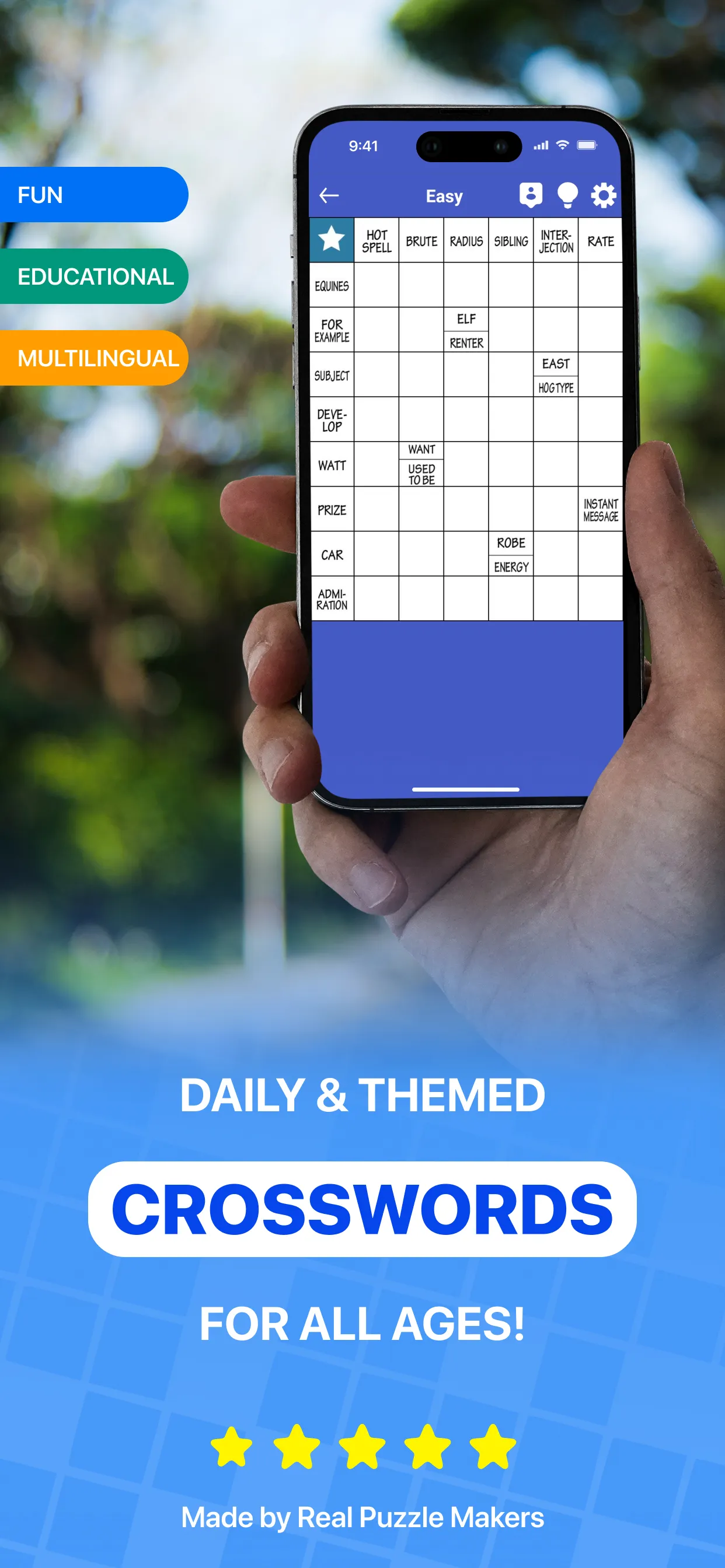 Daily Crossword Puzzles - EN | Indus Appstore | Screenshot