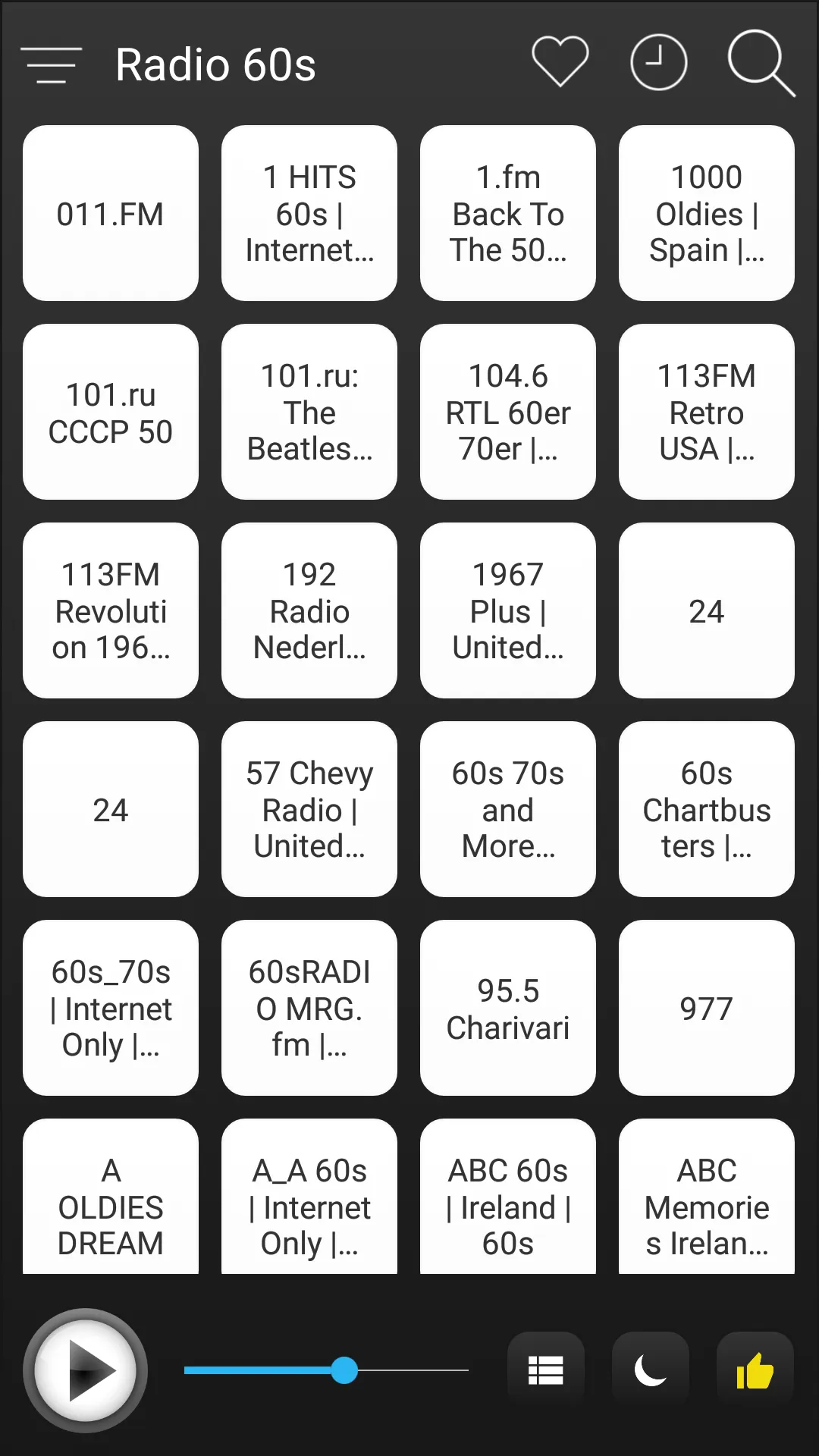 60s Radio FM AM Music | Indus Appstore | Screenshot