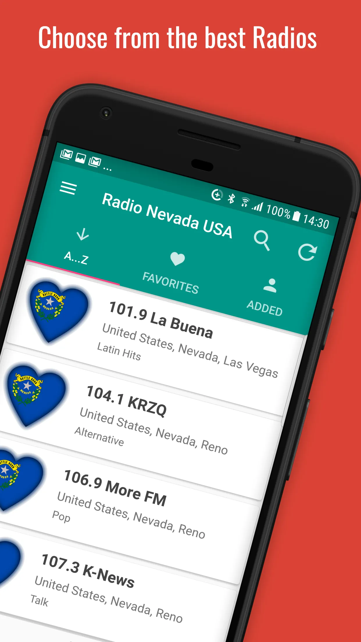 Nevada Radio | Indus Appstore | Screenshot