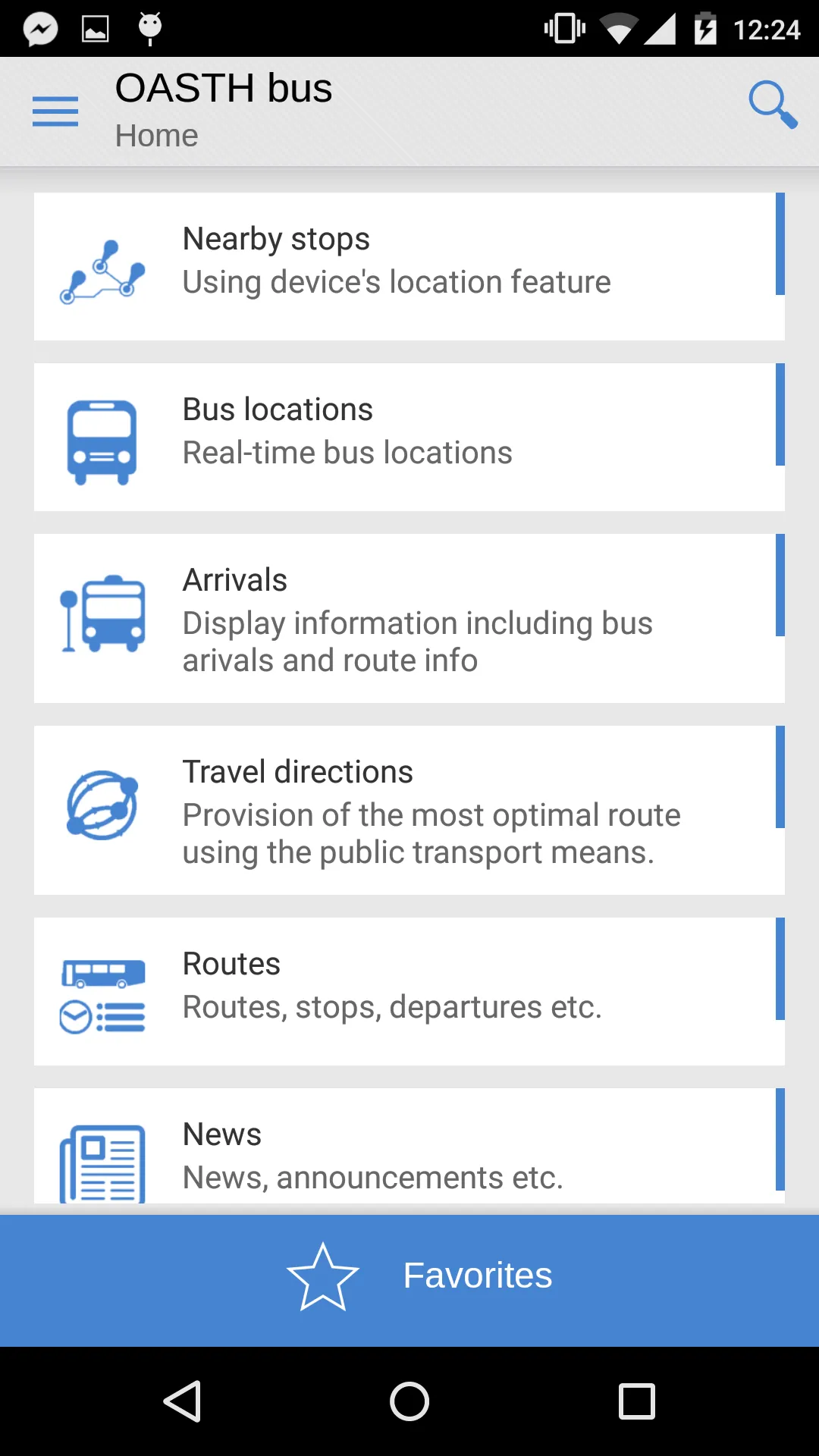 OASTH Bus | Indus Appstore | Screenshot