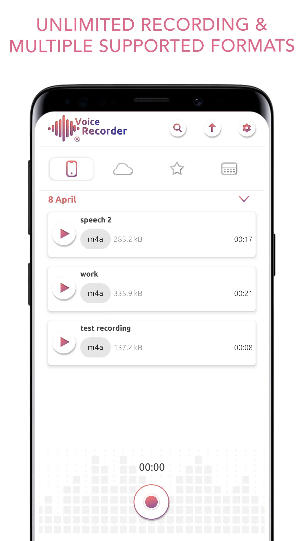 Voice Recorder and Editor App | Indus Appstore | Screenshot