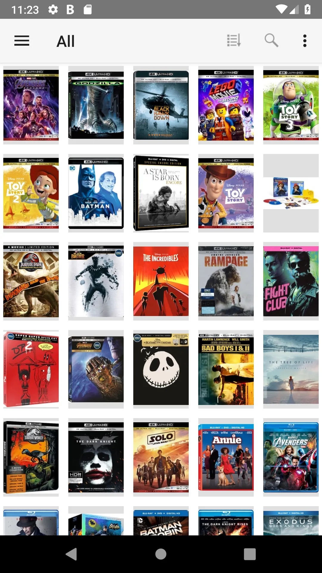 My Movies by Blu-ray.com | Indus Appstore | Screenshot