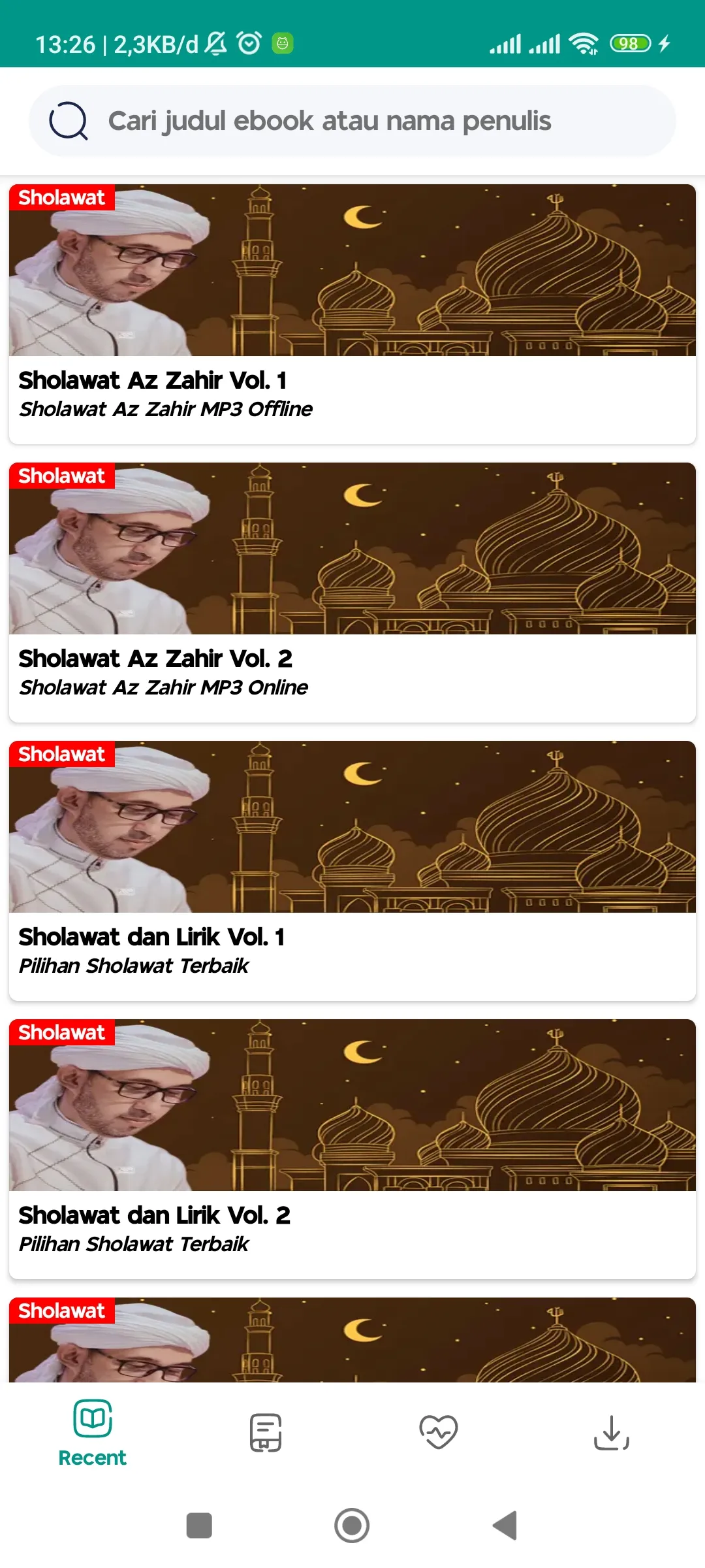 Sholawat Az Zahir Mania | Indus Appstore | Screenshot