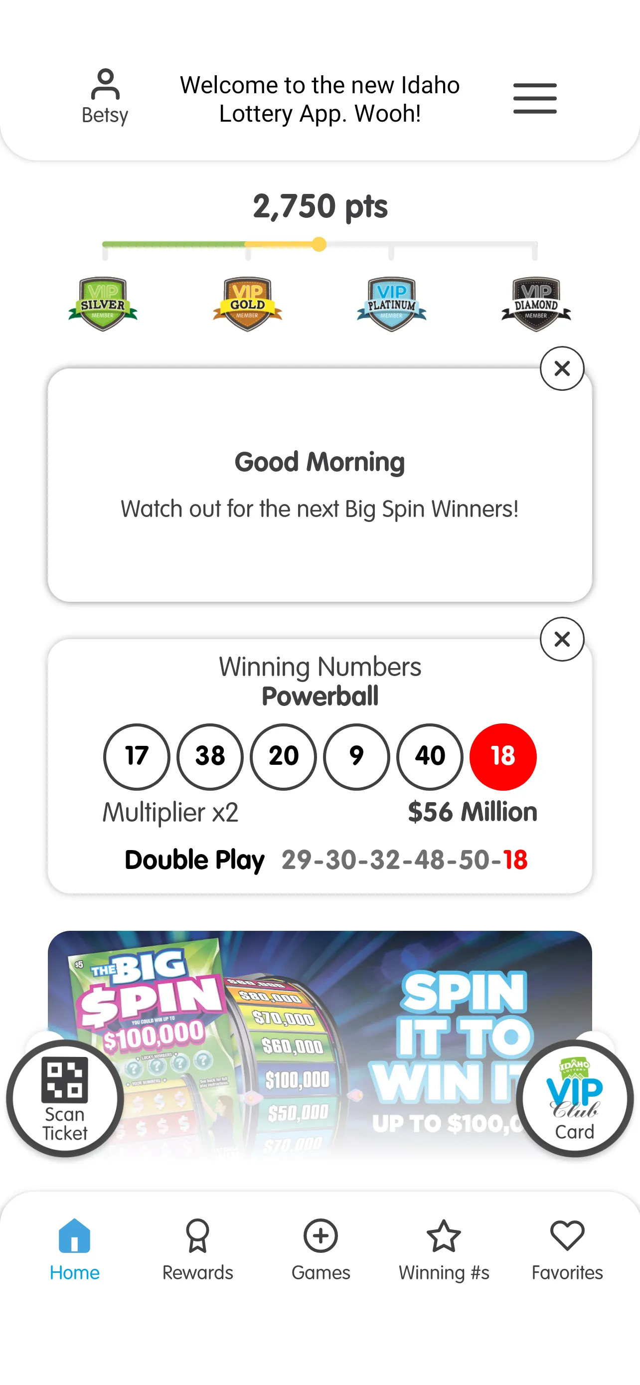 Idaho Lottery | Indus Appstore | Screenshot