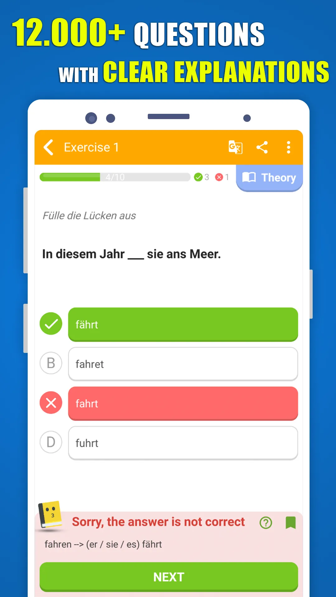 Learn German Grammar all level | Indus Appstore | Screenshot