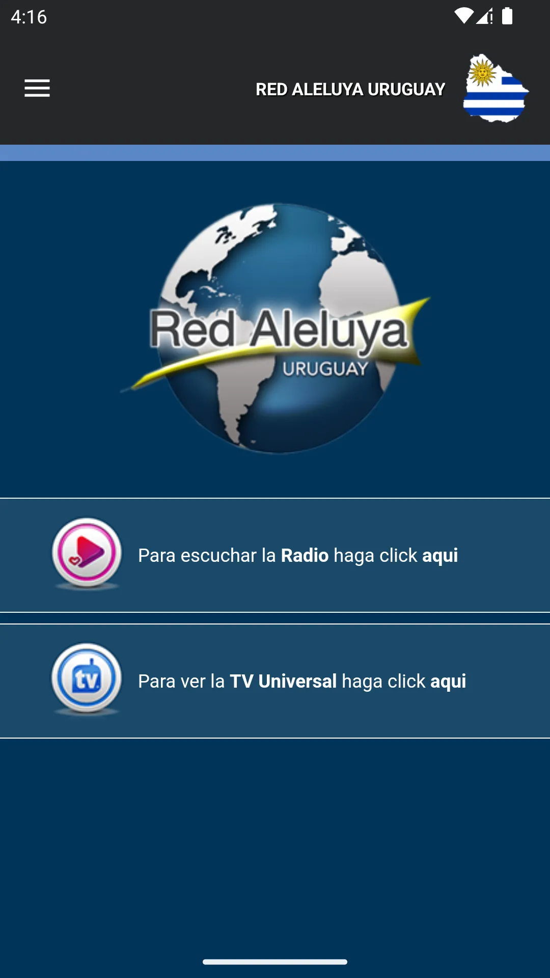 Red Aleluya Uruguay | Indus Appstore | Screenshot