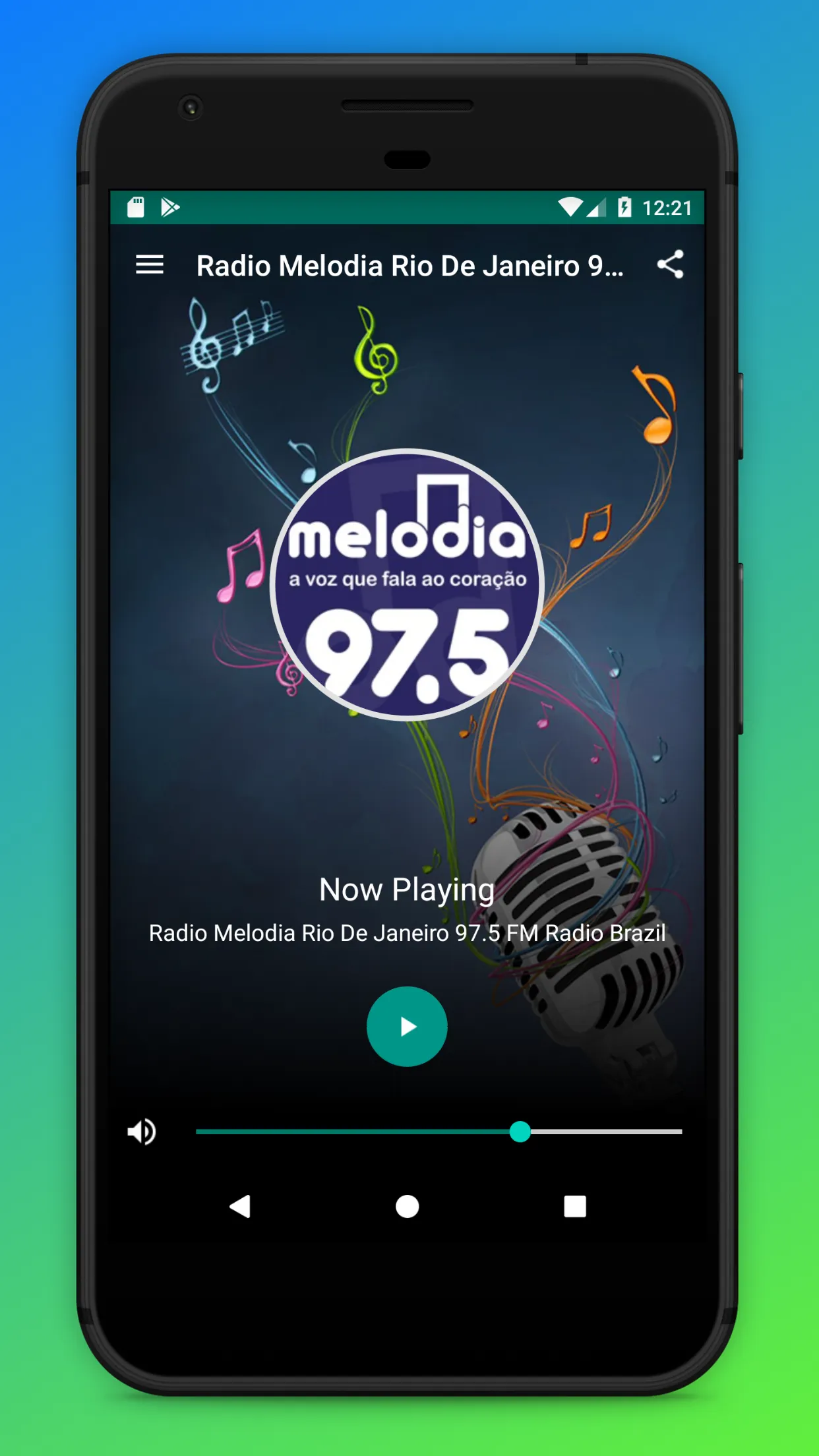 Radio Melodia Rio De Janeiro | Indus Appstore | Screenshot