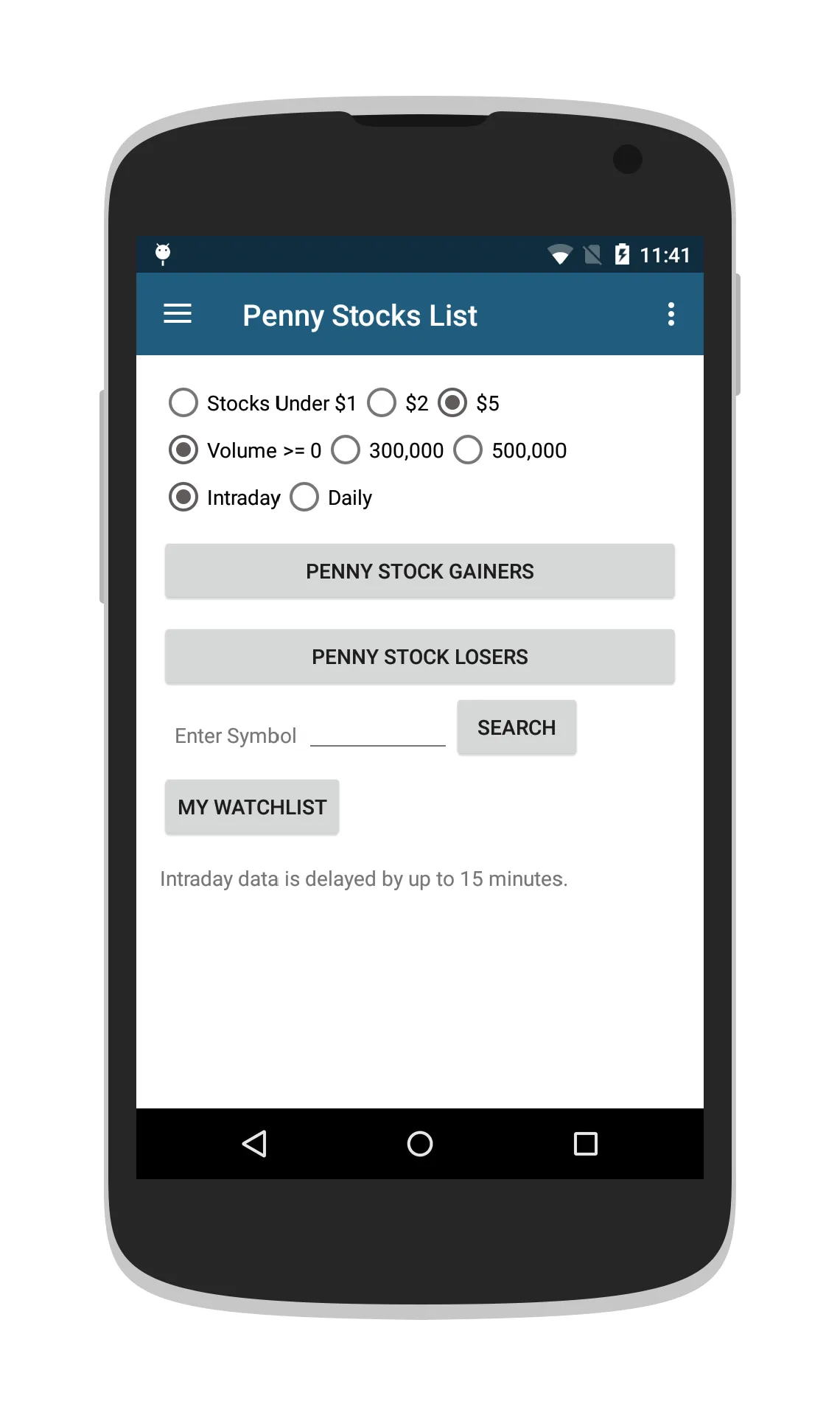 Penny Stocks & OTC Stocks | Indus Appstore | Screenshot