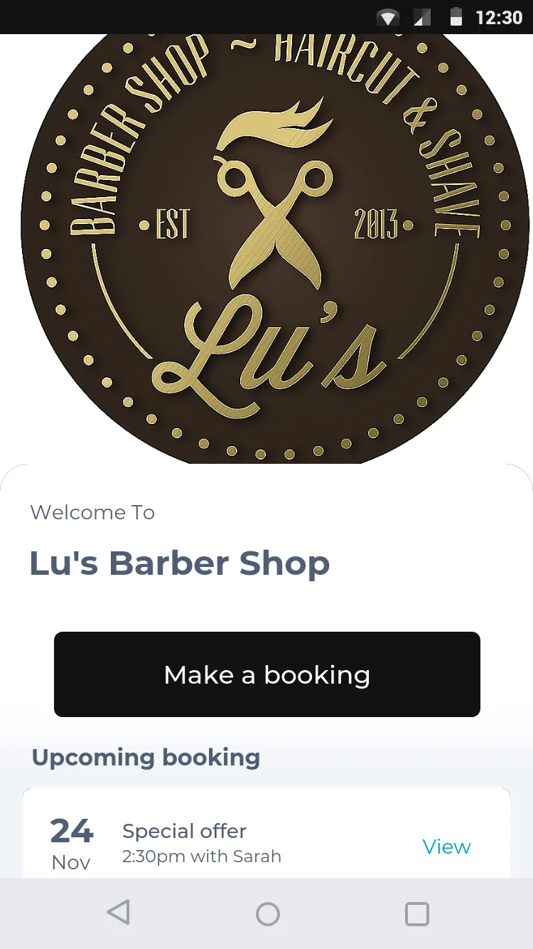 Lu’s Barber Shop | Indus Appstore | Screenshot