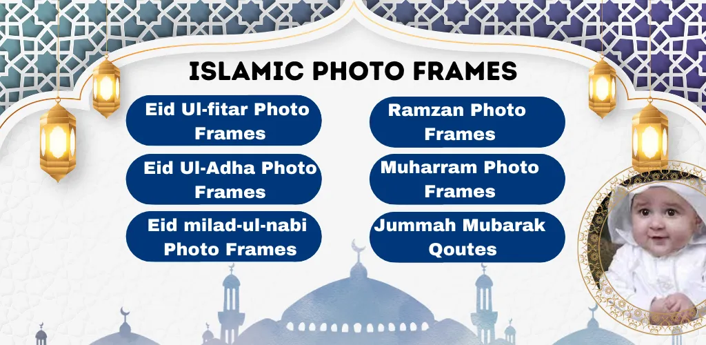 Islamic Photo Frame | Indus Appstore | Screenshot