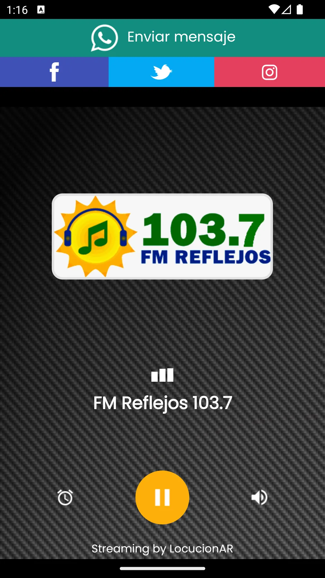 FM Reflejos 103.7 | Indus Appstore | Screenshot