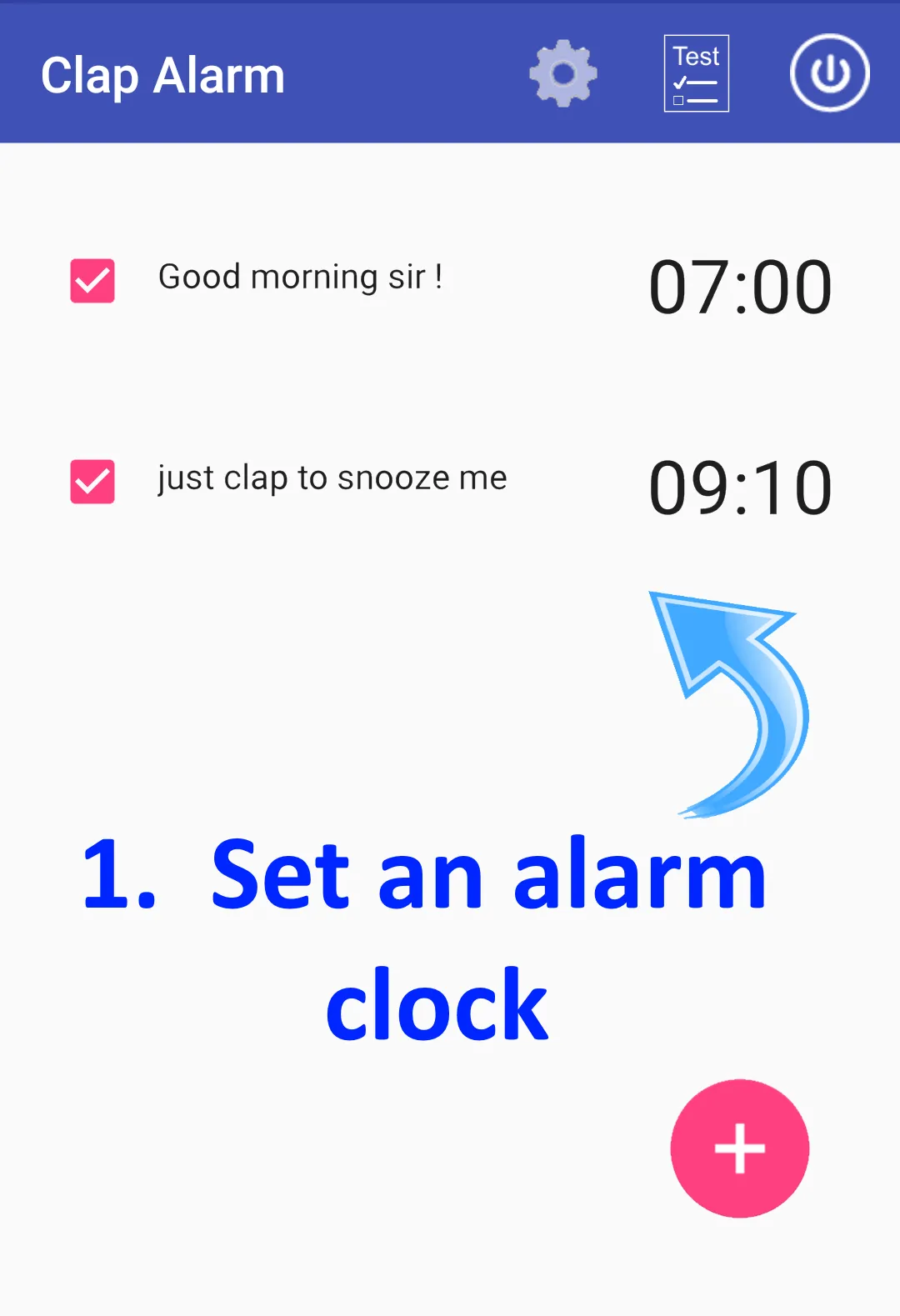 Alarm Clock: Clap to Snooze | Indus Appstore | Screenshot