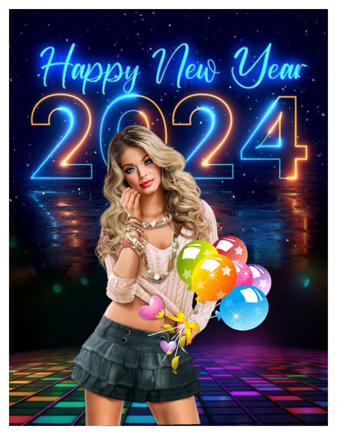 Happy New Year 2024 Greetings | Indus Appstore | Screenshot