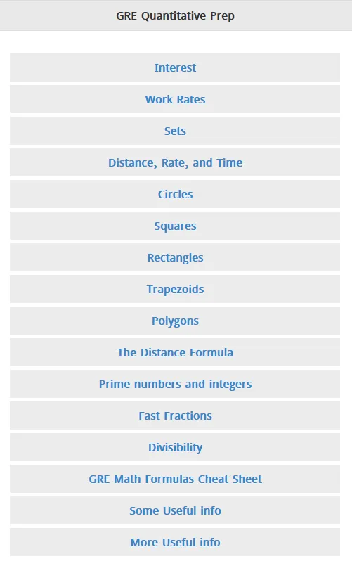 Quantitative Prep for GRE | Indus Appstore | Screenshot