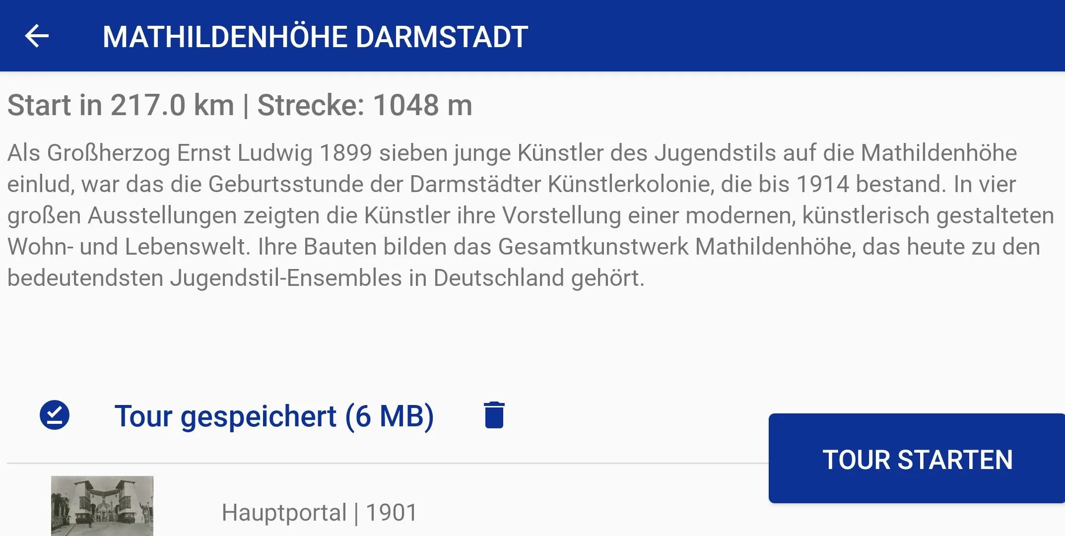 Mathildenhöhe Darmstadt | Indus Appstore | Screenshot