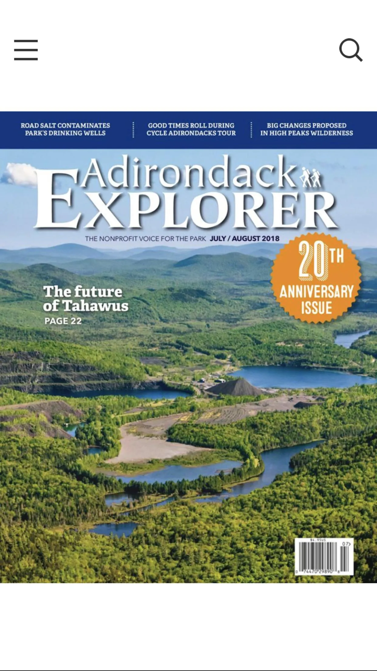 Adirondack Explorer | Indus Appstore | Screenshot