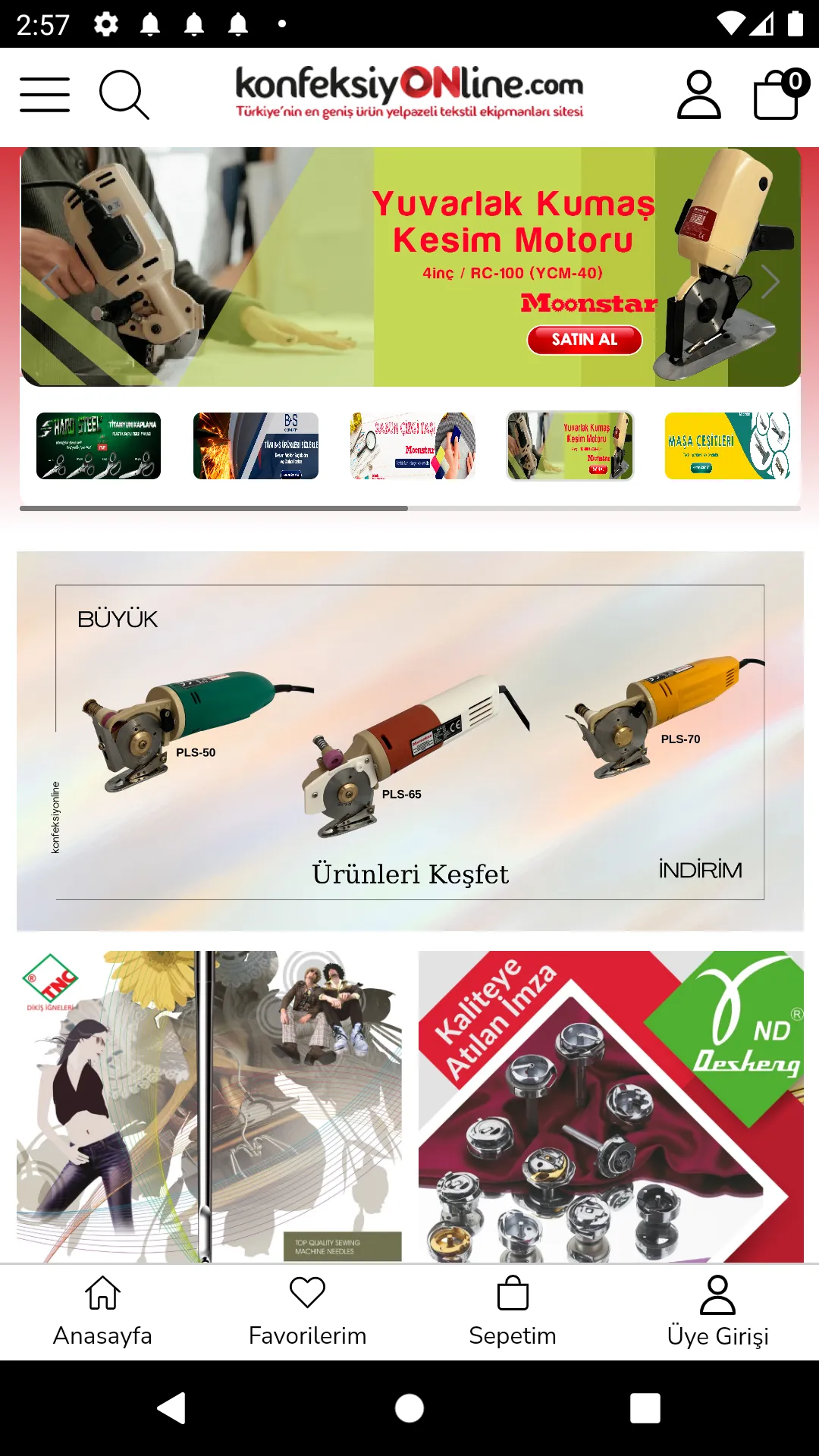 konfeksiyONline | Indus Appstore | Screenshot