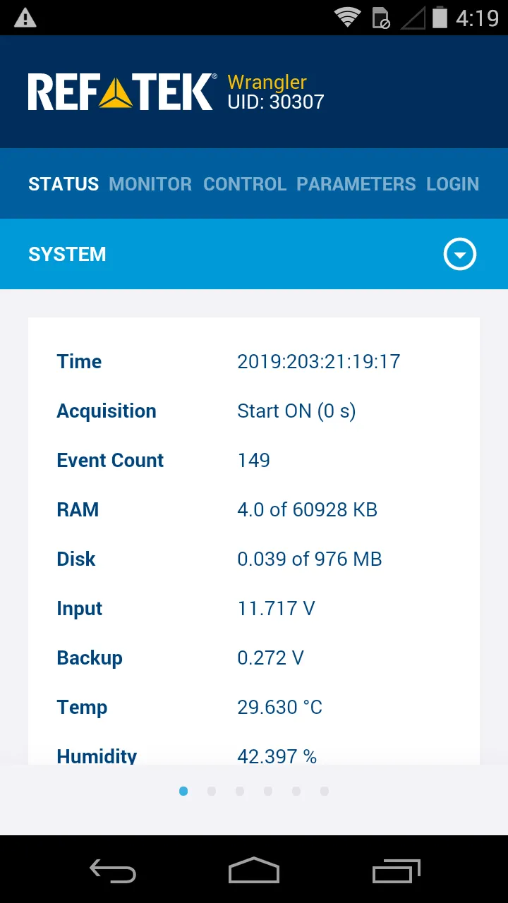 REF TEK Recorder Setup | Indus Appstore | Screenshot