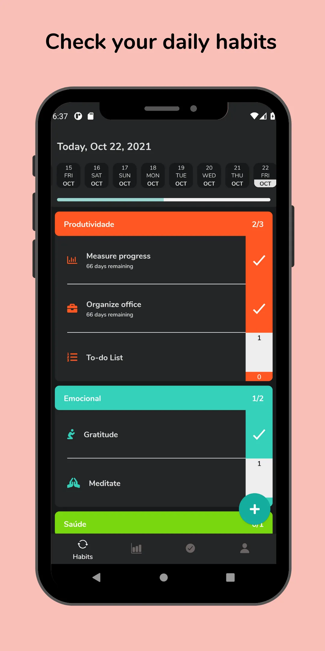 Habitude - Daily Habit Tracker | Indus Appstore | Screenshot