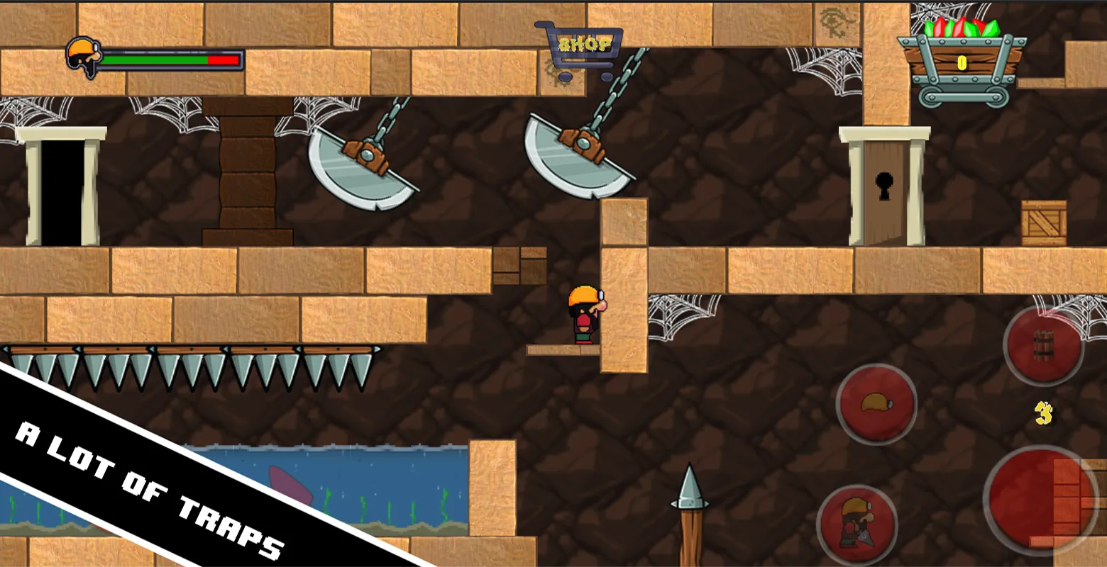 Dan the Dungeon Digger | Indus Appstore | Screenshot