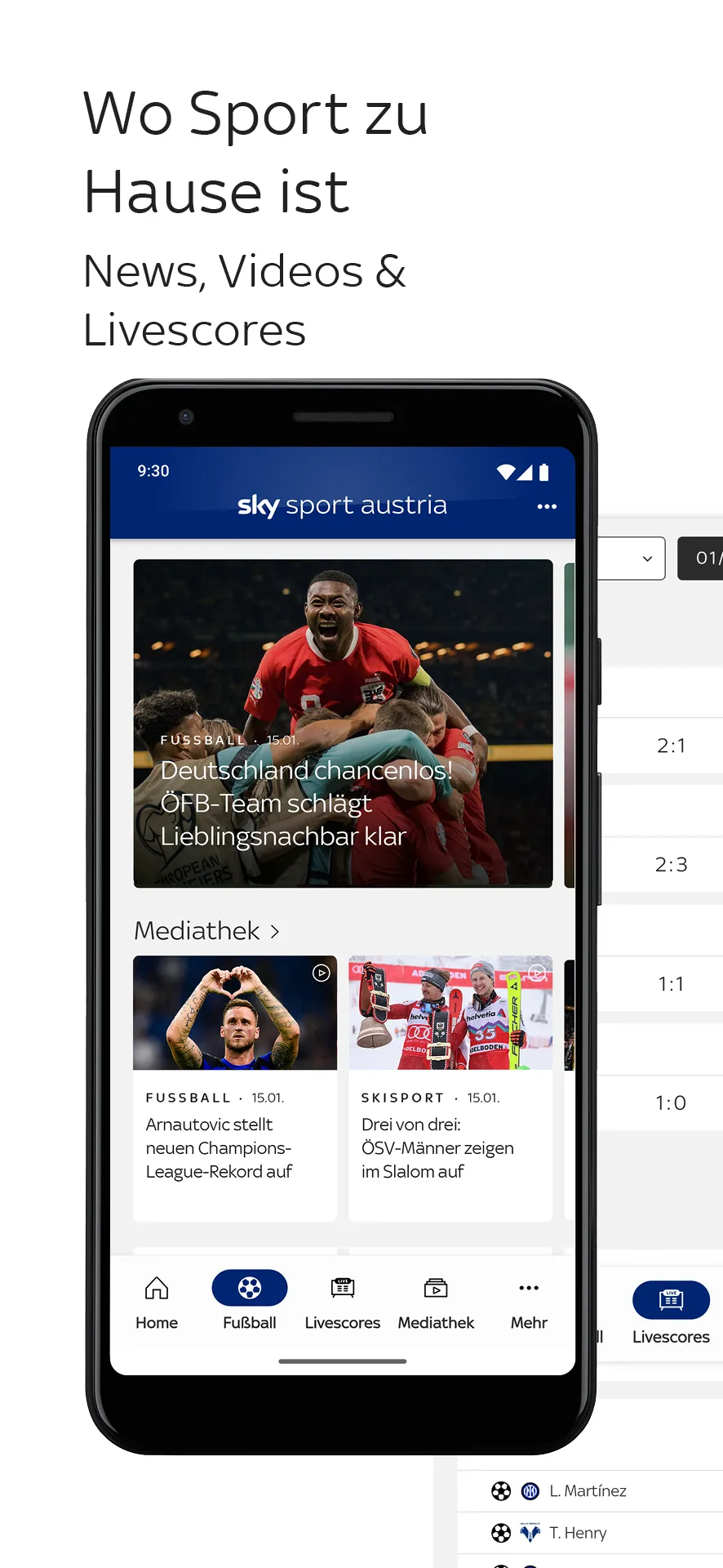 Sky Sport Austria: Sport News | Indus Appstore | Screenshot