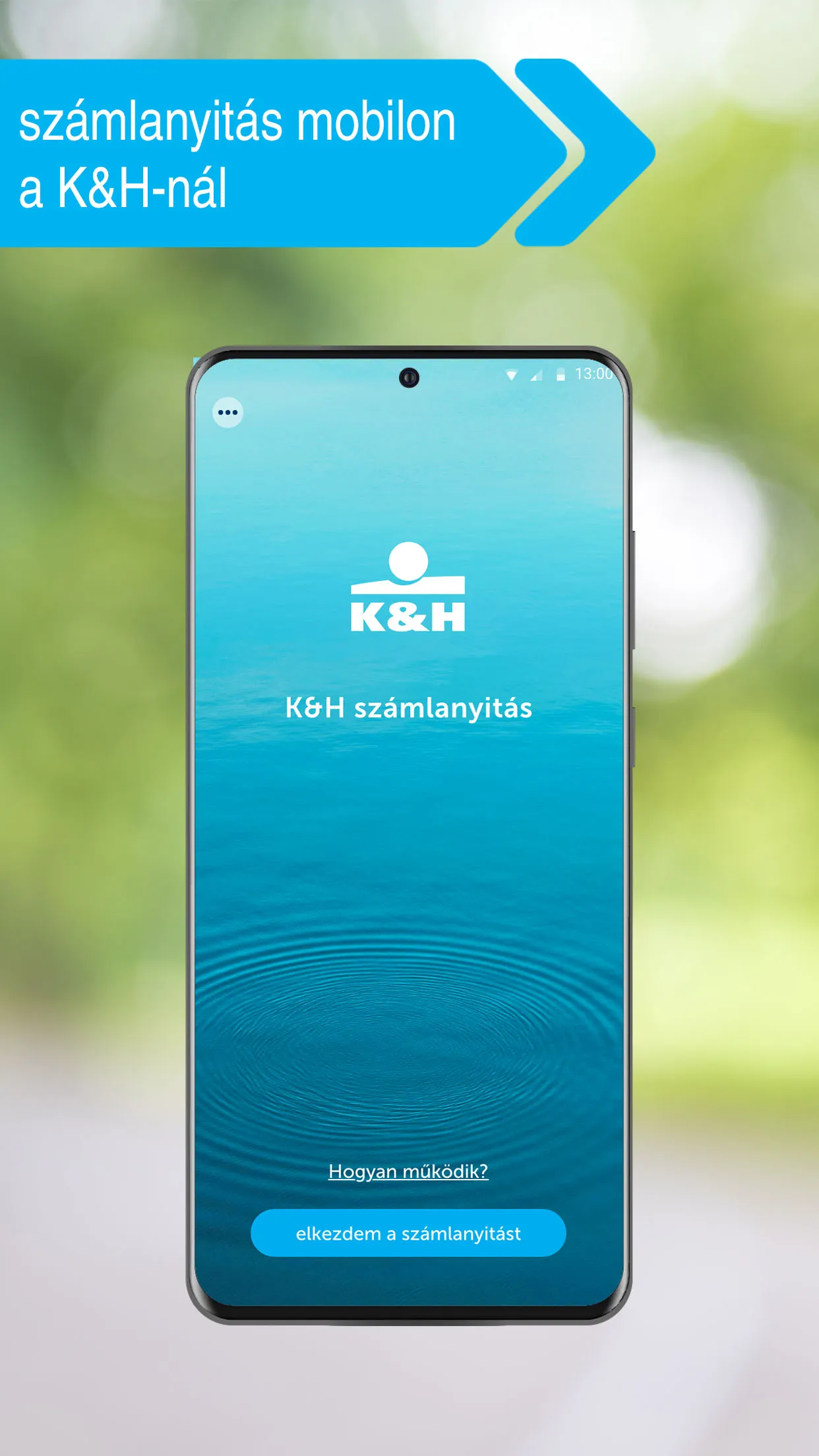 K&H számlanyitás | Indus Appstore | Screenshot