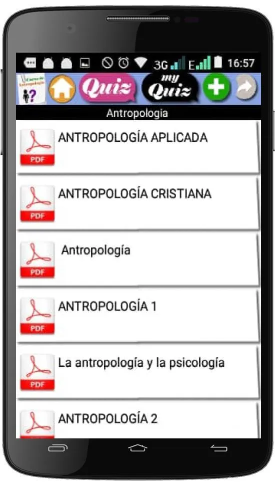 CURSO DE ANTROPOLOGÍA | Indus Appstore | Screenshot