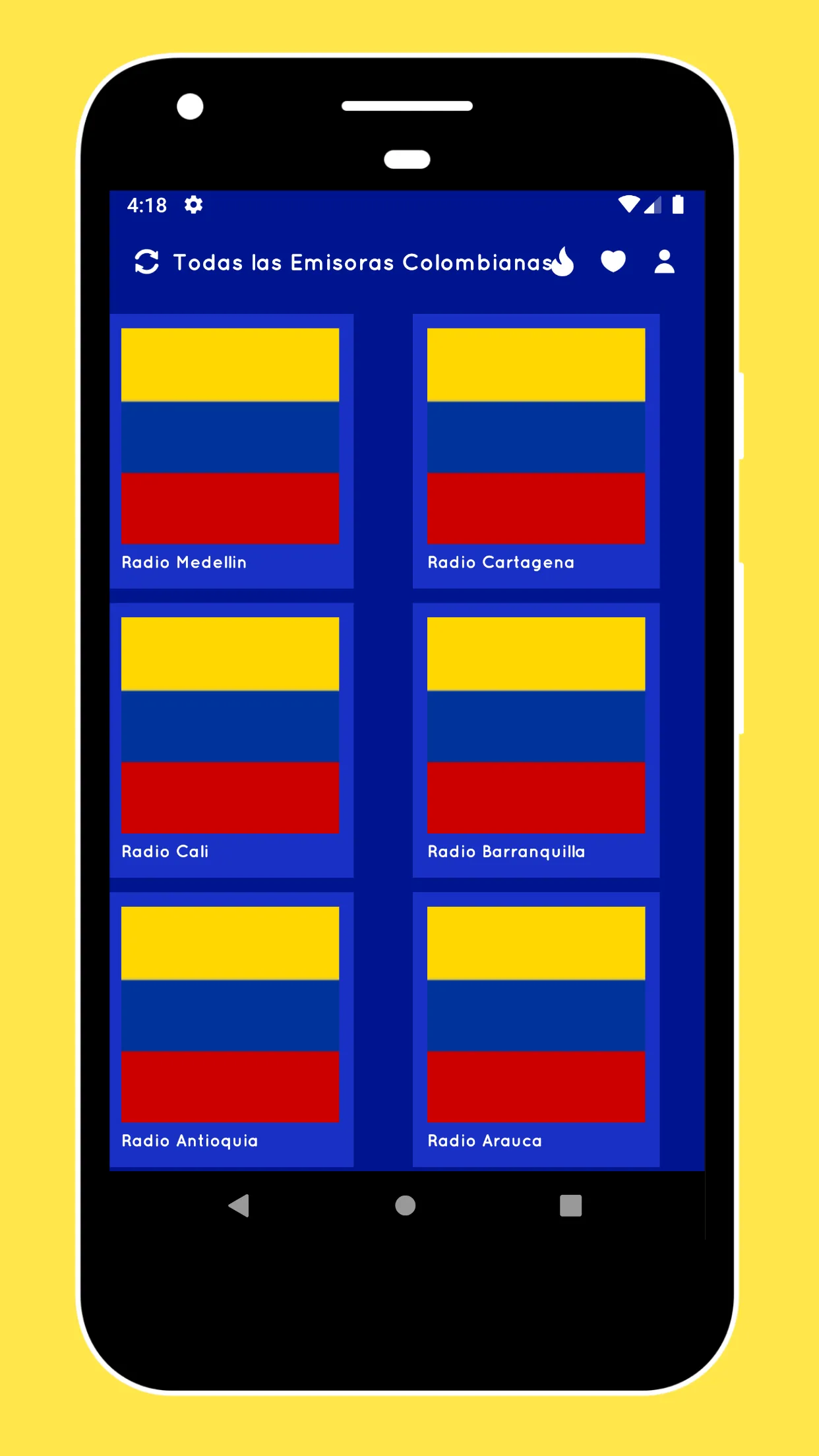 Radio Colombia FM - Radio App | Indus Appstore | Screenshot