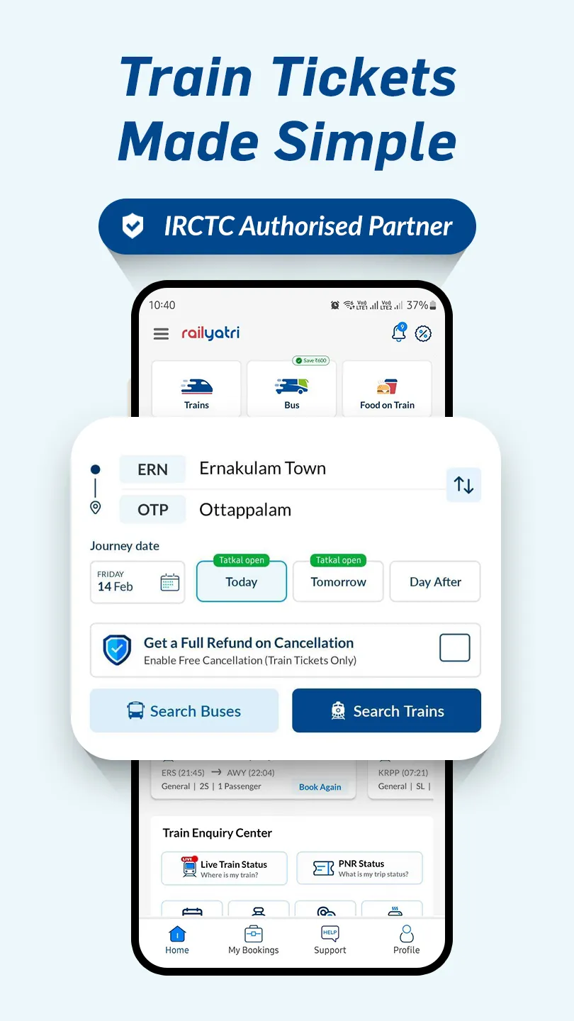 Train App: Easy Ticket Booking | Indus Appstore | Screenshot