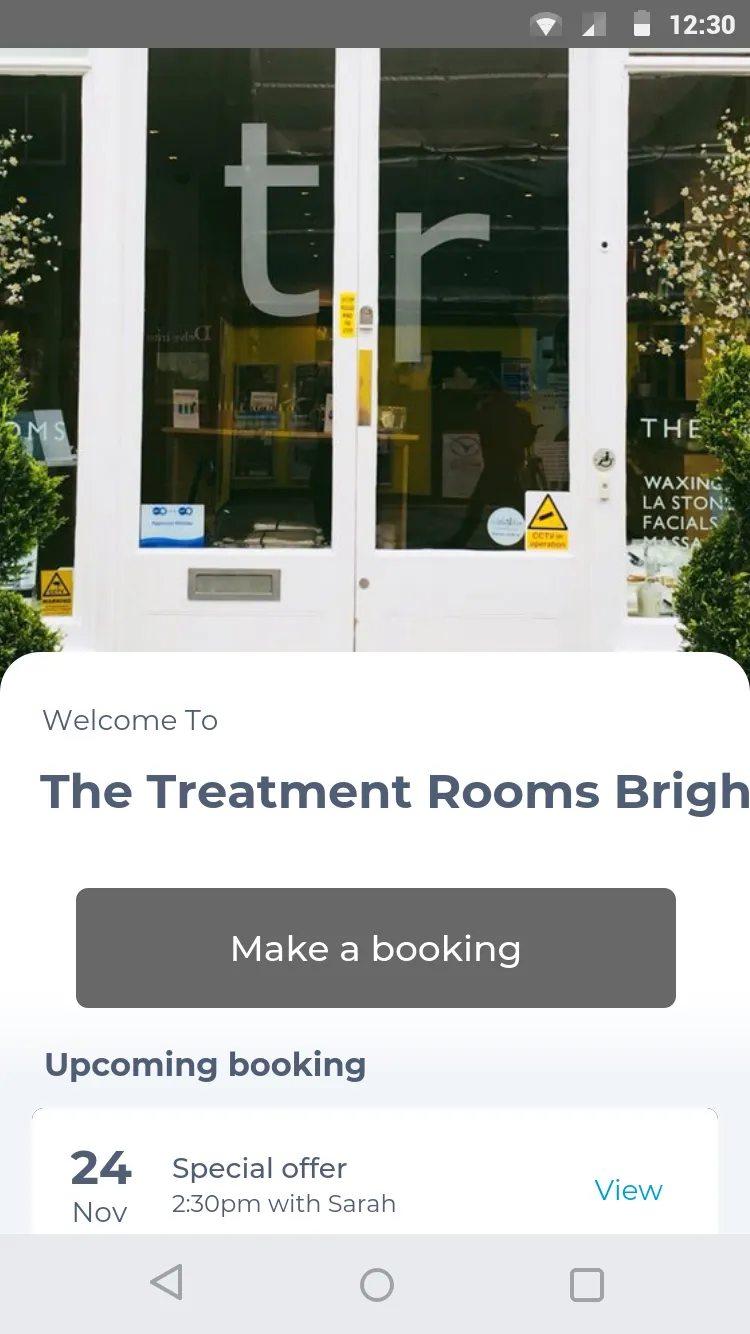 The Treatment Rooms Brighton | Indus Appstore | Screenshot