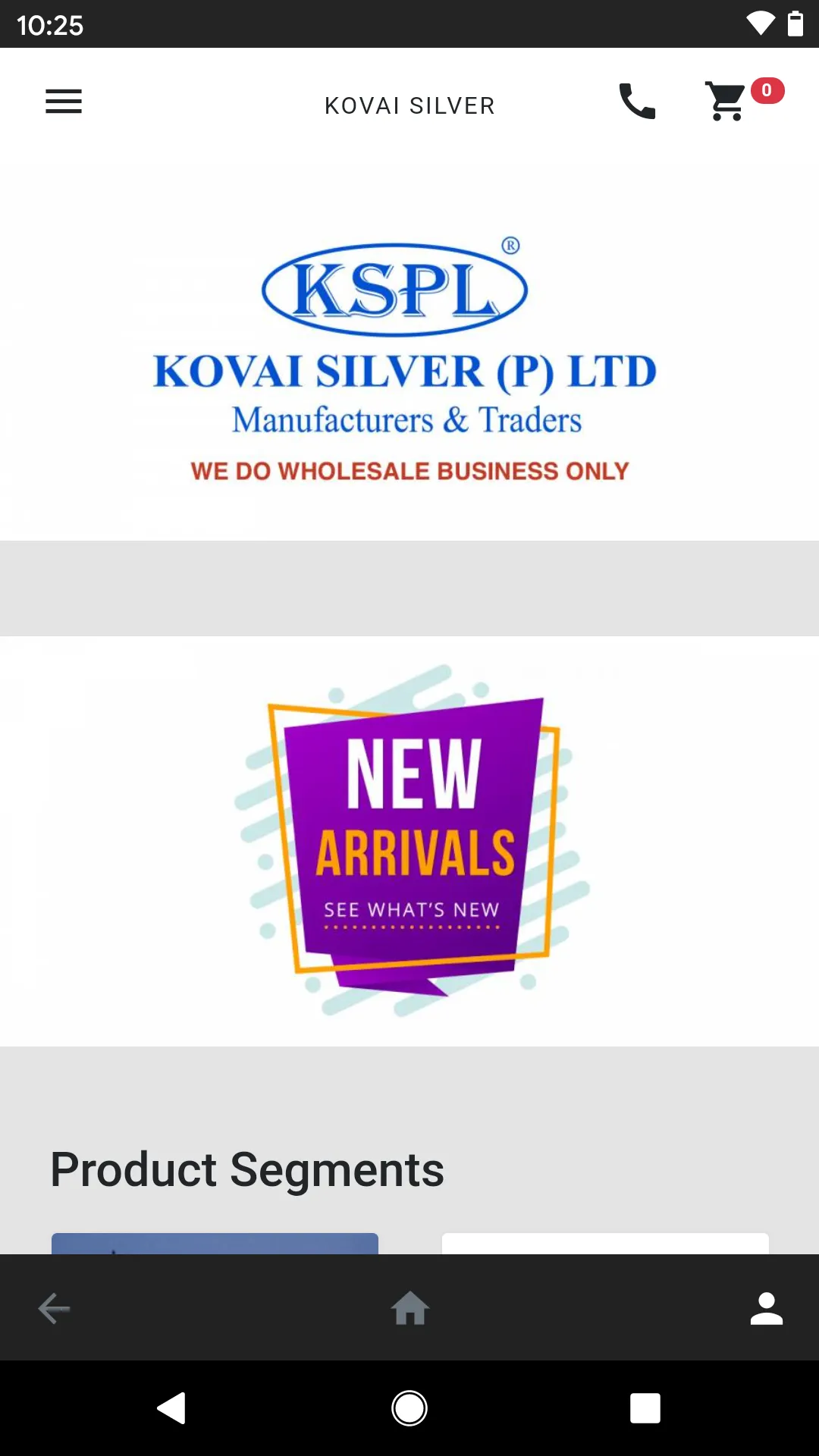 Kovai Silver | Indus Appstore | Screenshot