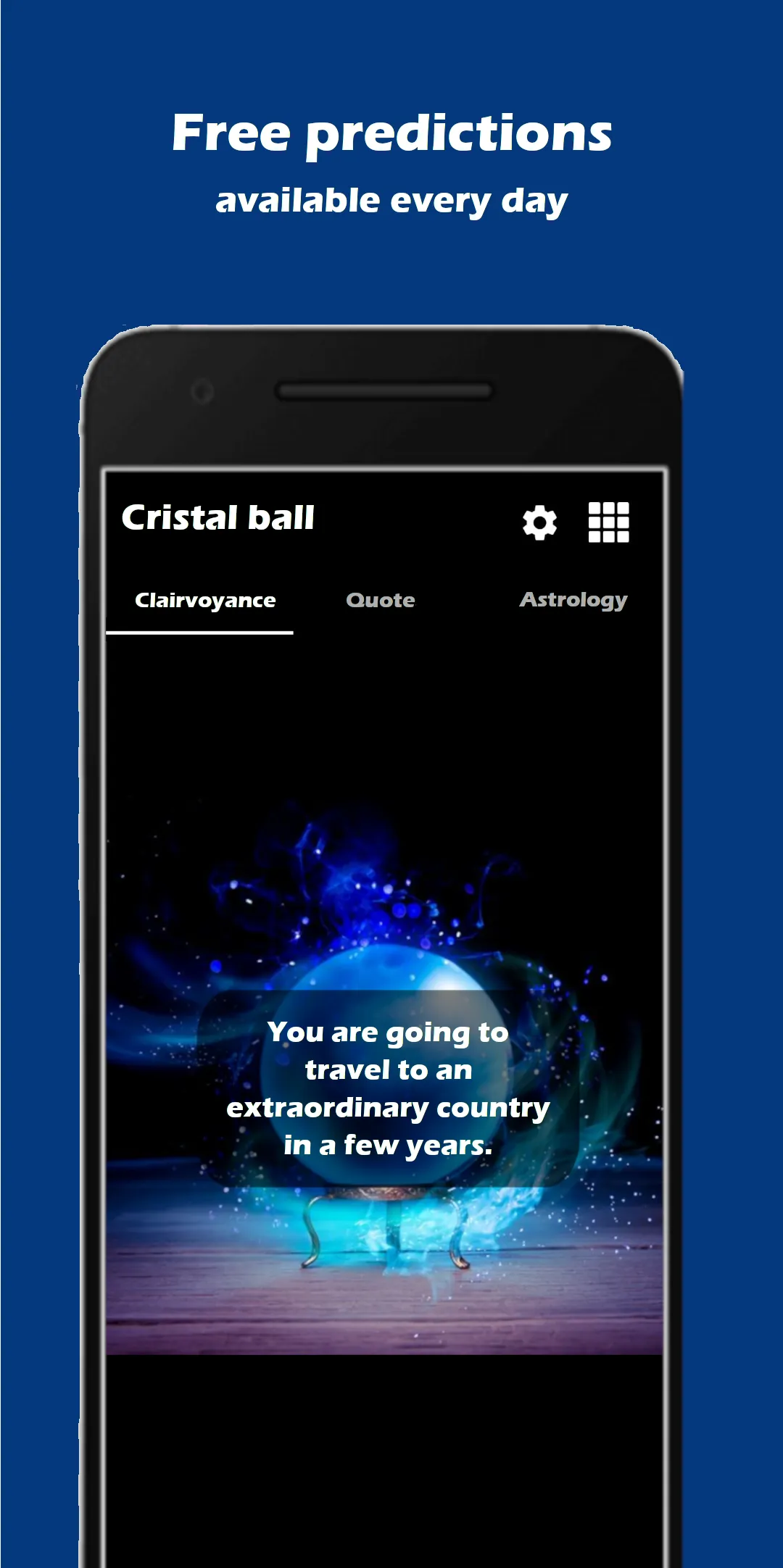 Crystal Ball : My predictions | Indus Appstore | Screenshot