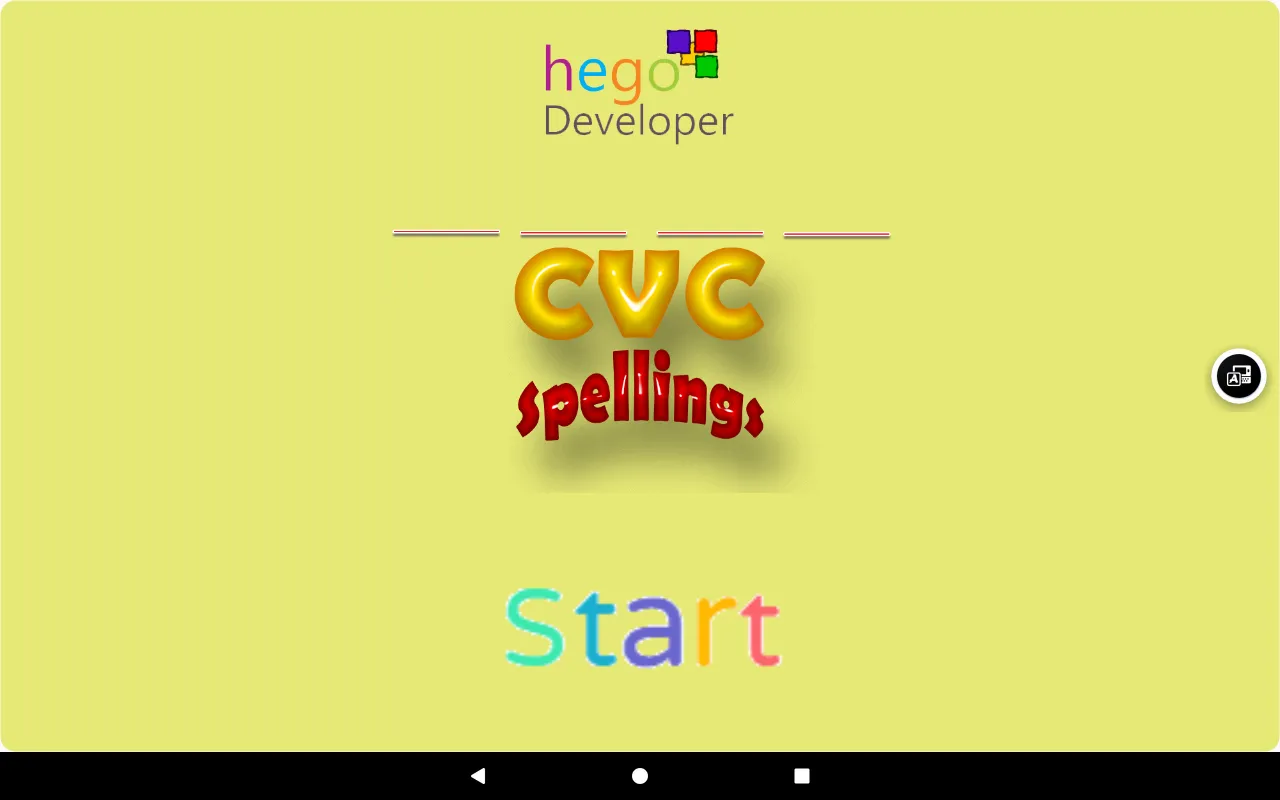 Spell it for Kids-CVC version | Indus Appstore | Screenshot