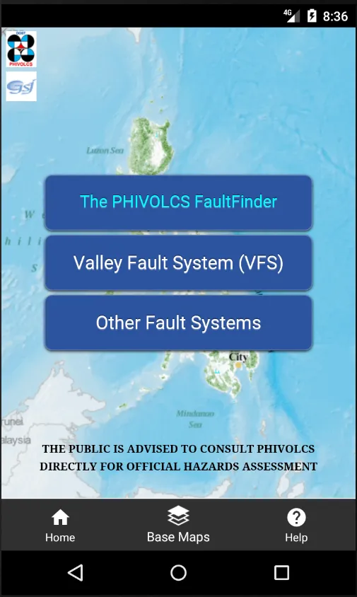 The PHIVOLCS FaultFinder | Indus Appstore | Screenshot