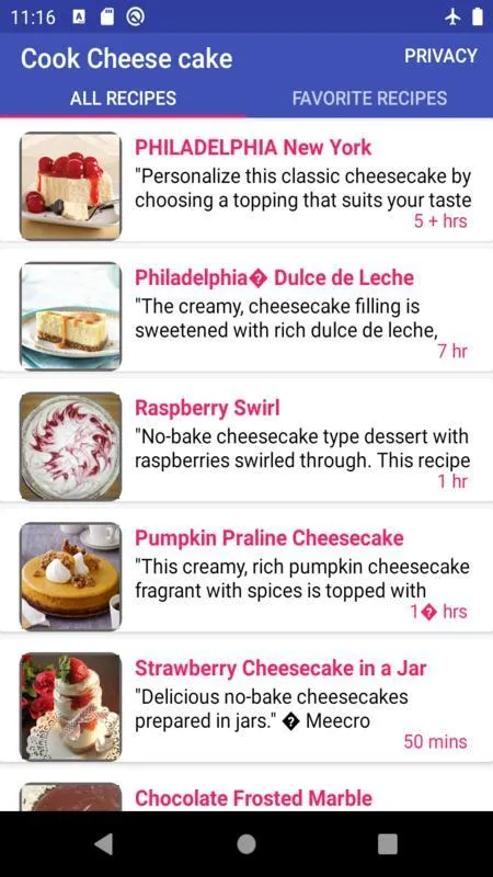 Cook cheese cake | Indus Appstore | Screenshot